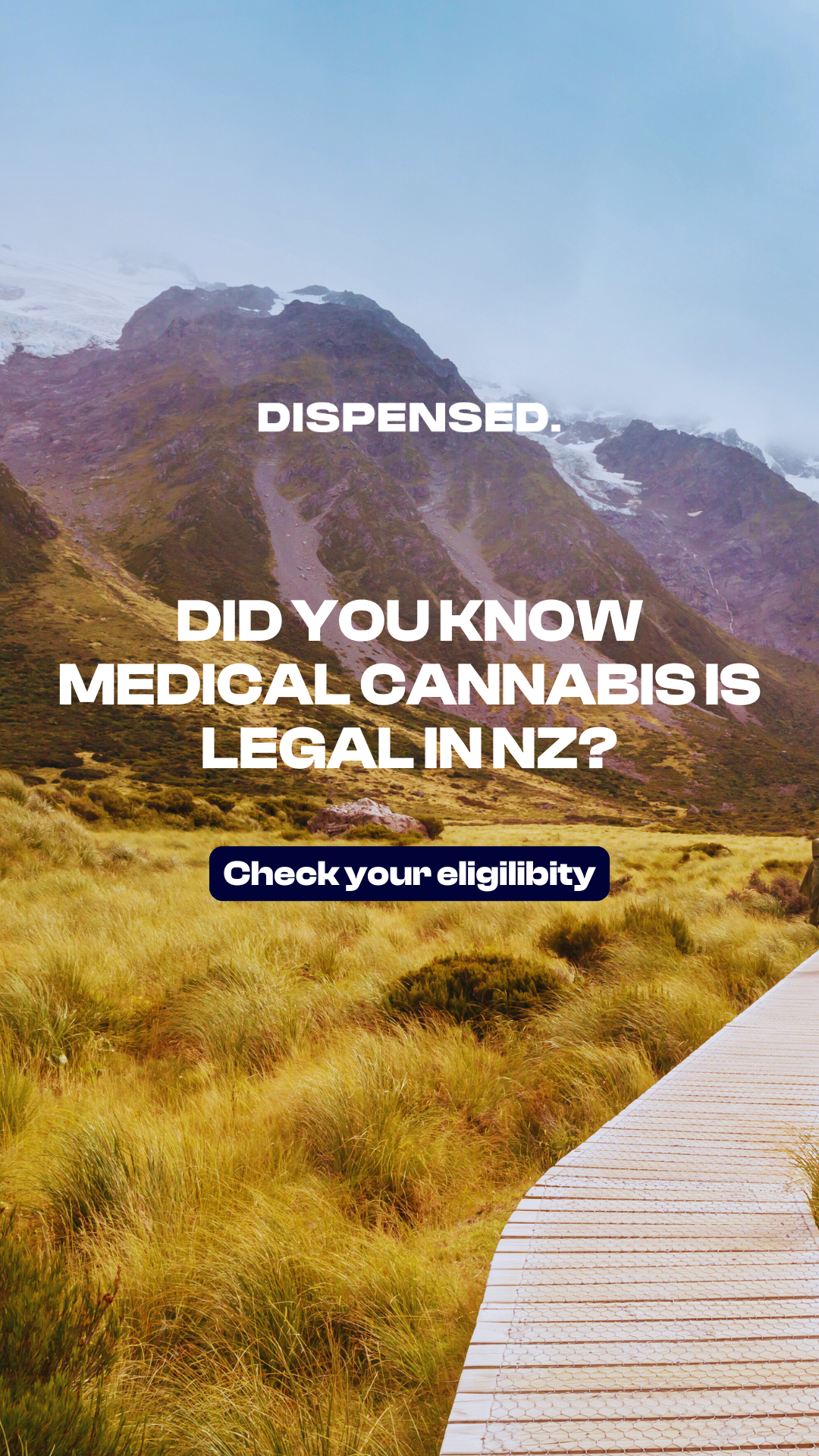 Dispensed New Zealand Facebook ad