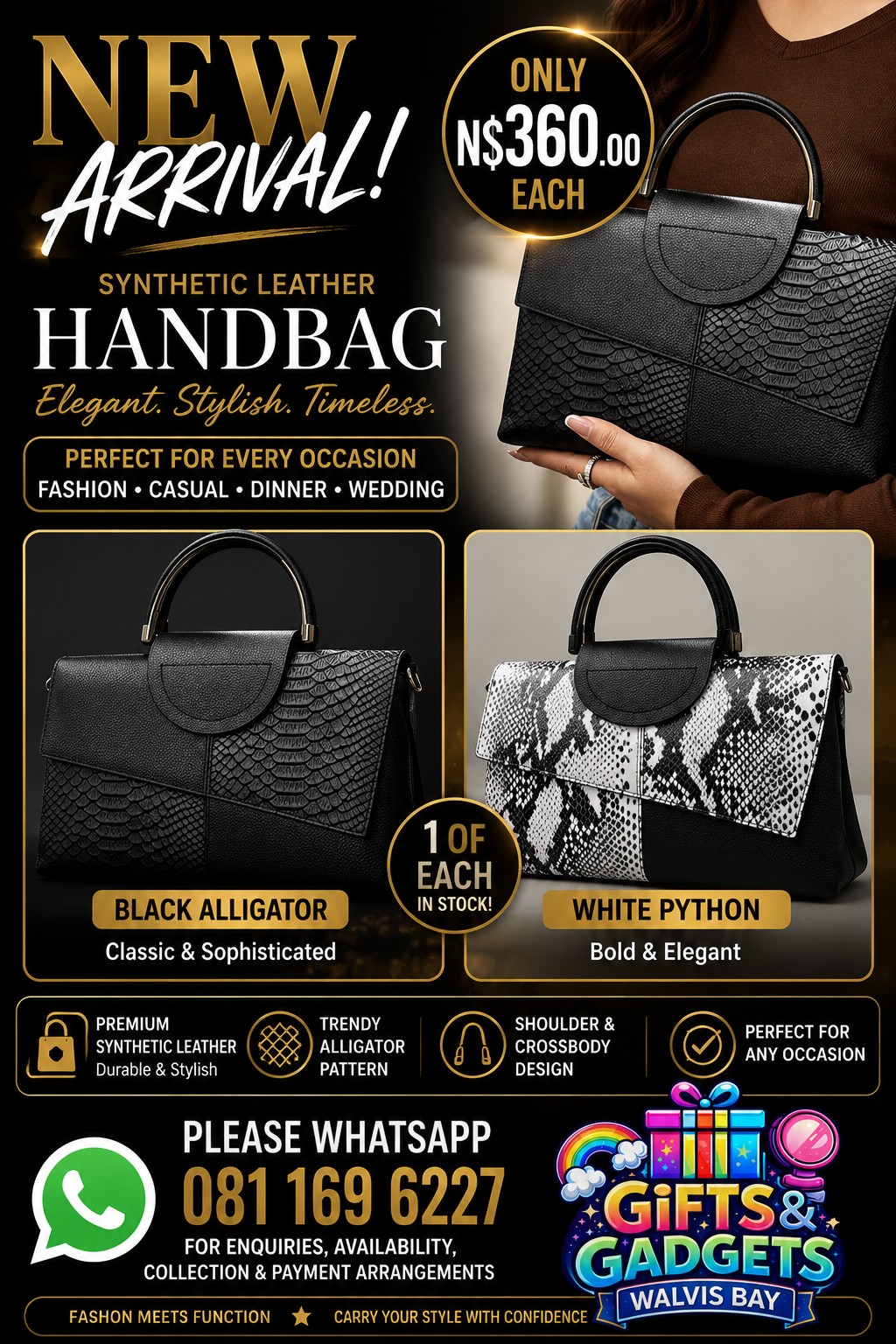 Gifts and Gadgets Walvis Bay Facebook ad