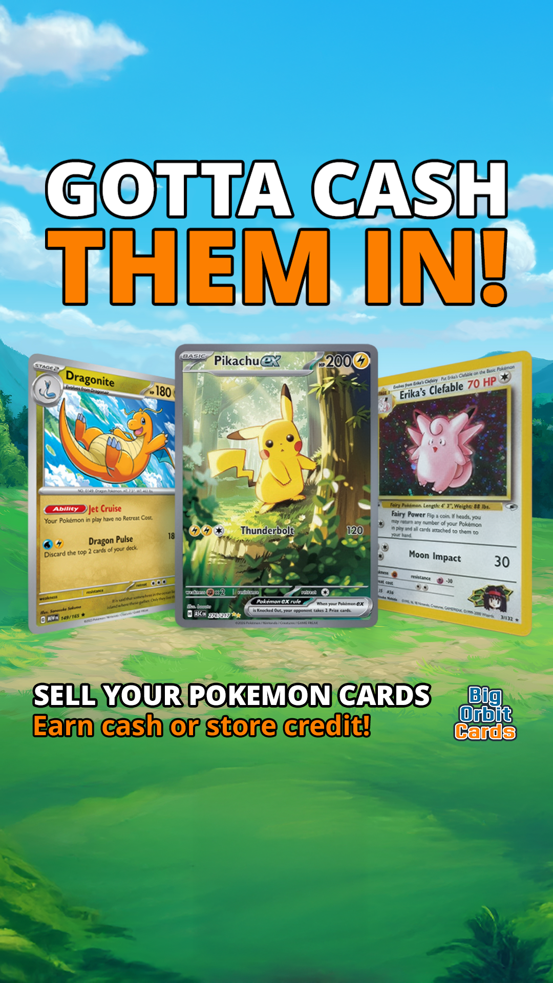 Big Orbit Cards Facebook ad from Mar 9, 2026
