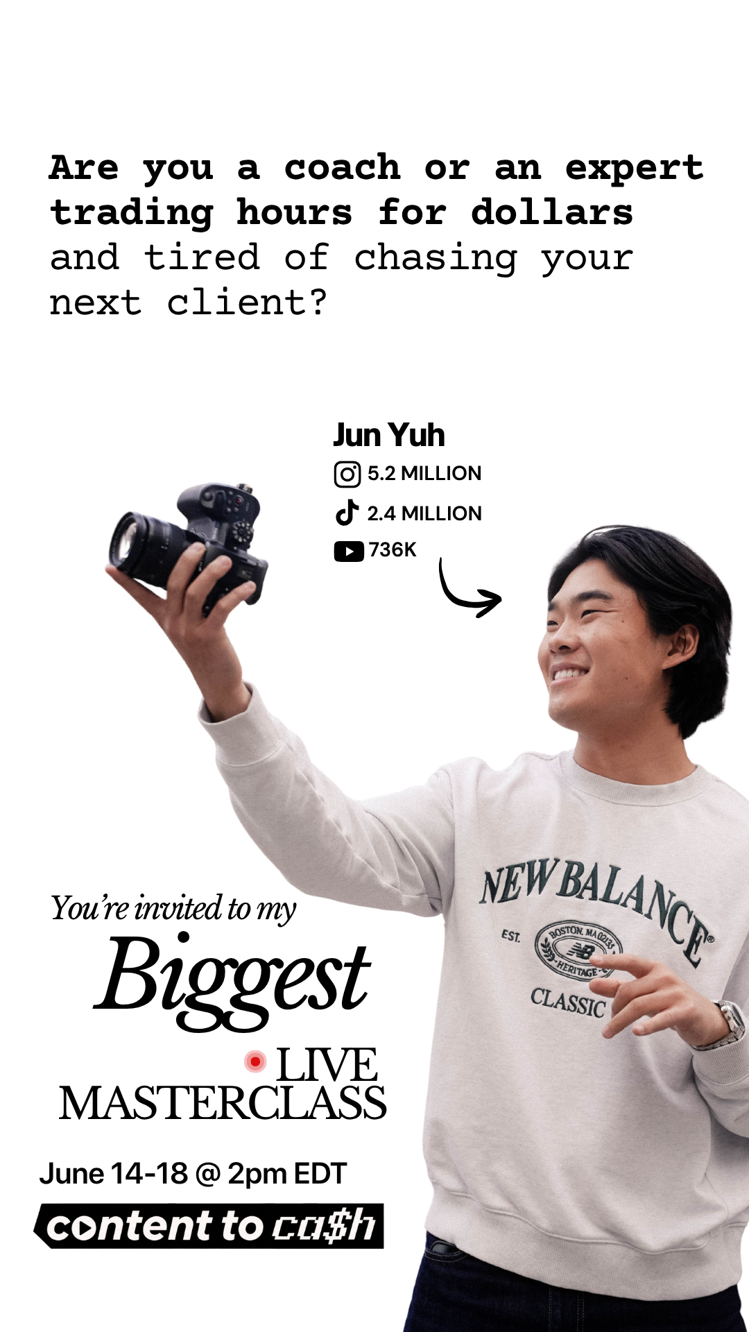 Jun Yuh Facebook ad
