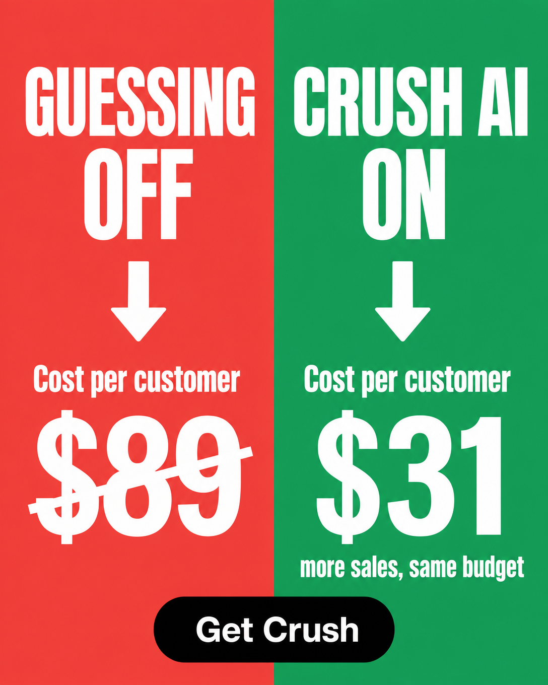 trycrush.ai Facebook ad
