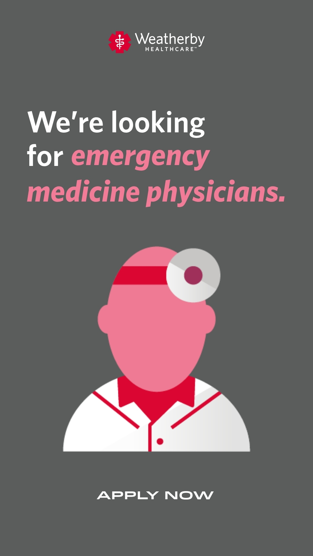 Weatherby Healthcare Facebook ad