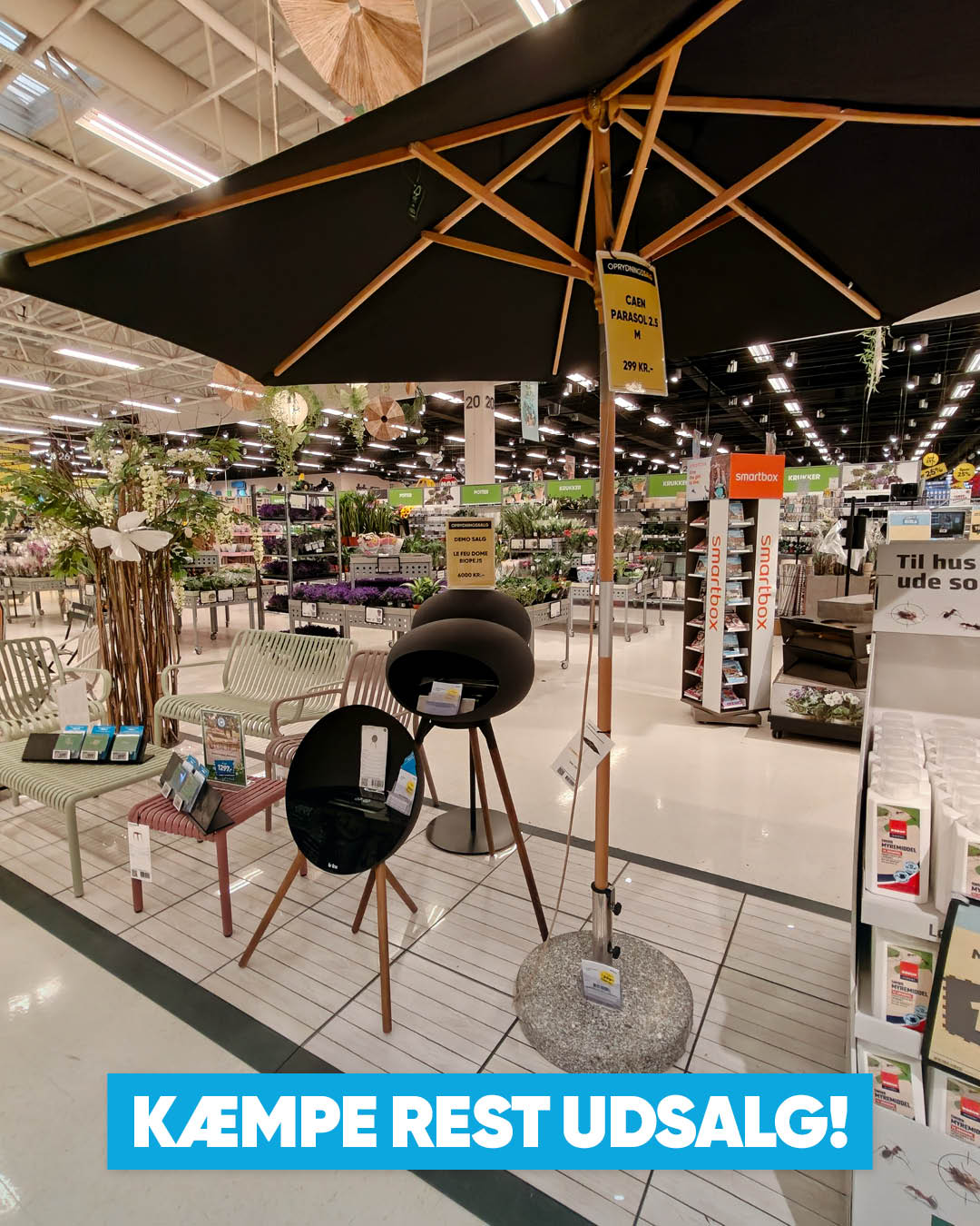 Bilka Facebook ad: Se mere i avisen