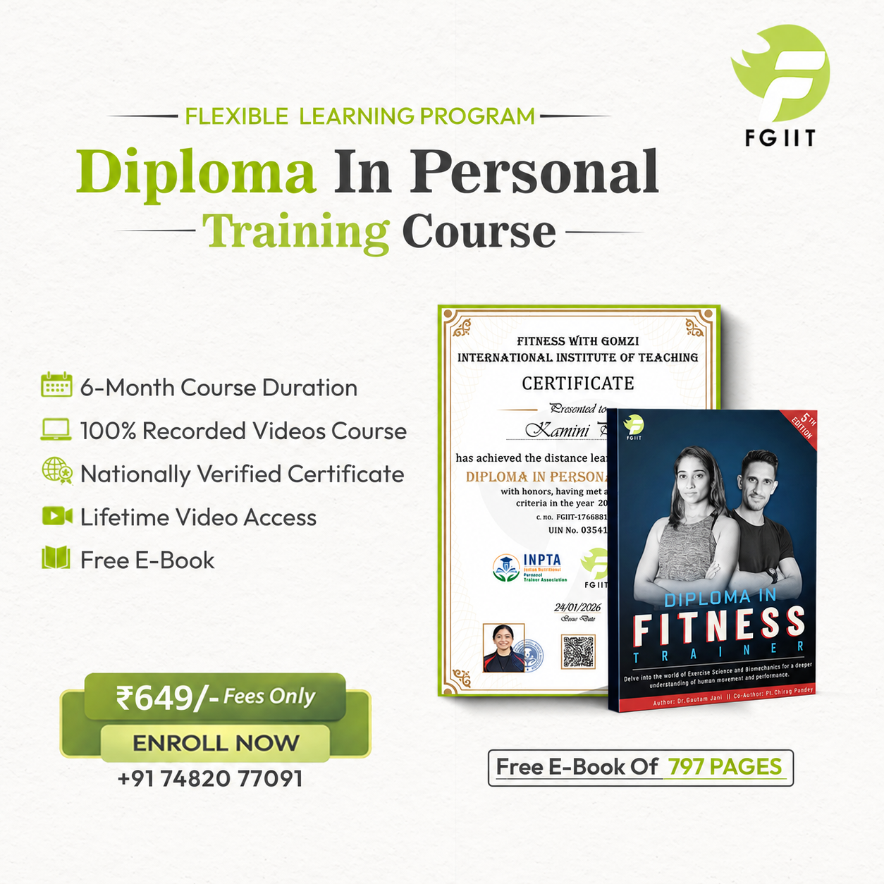 FGIIT Fitness Academy Facebook ad