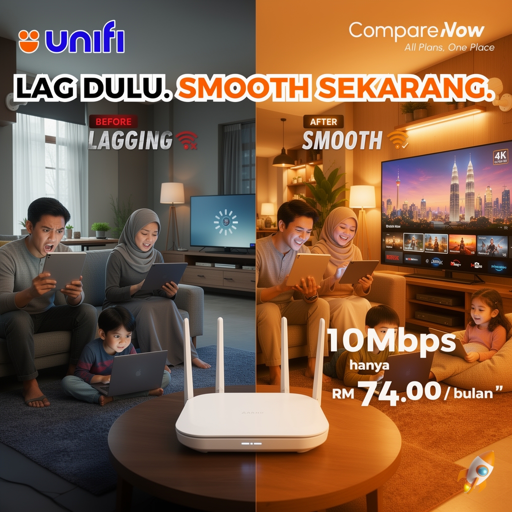 Compare Now Facebook ad