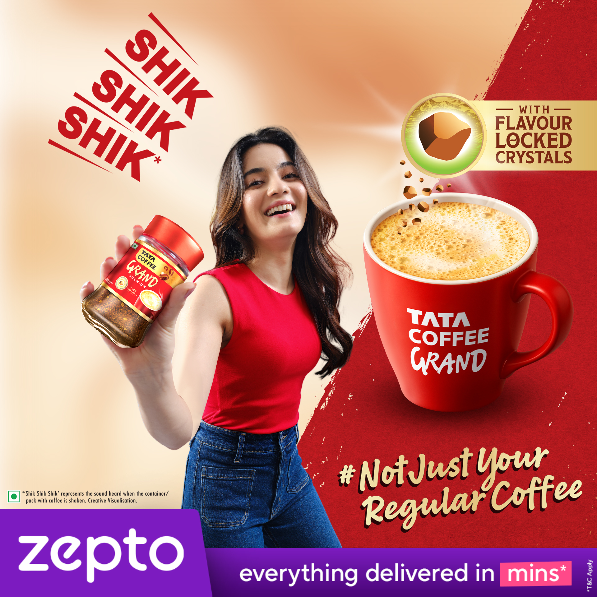 TATA Coffee Grand Facebook ad