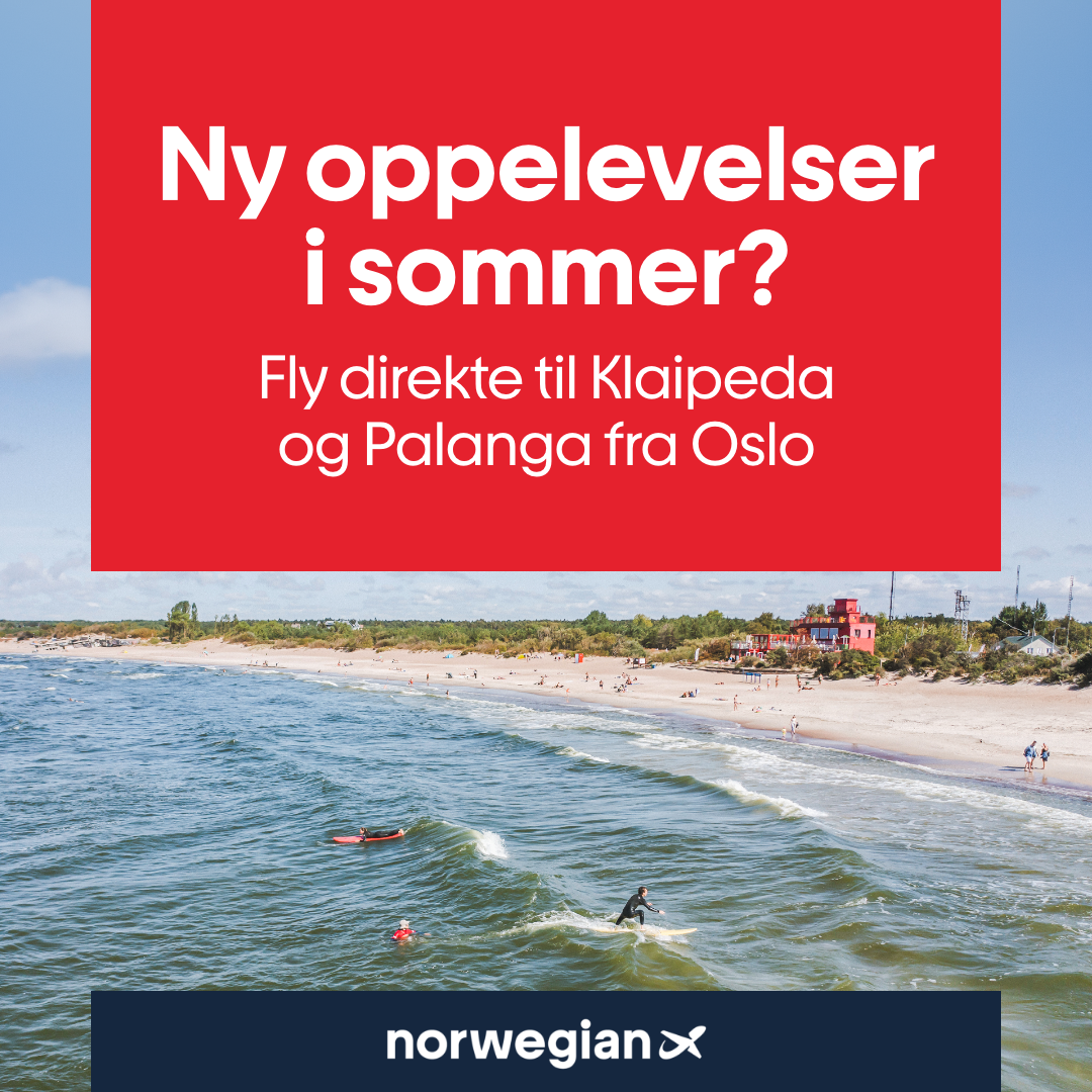 Norwegian Facebook ad: Ikke gå glipp av denne badeperlen