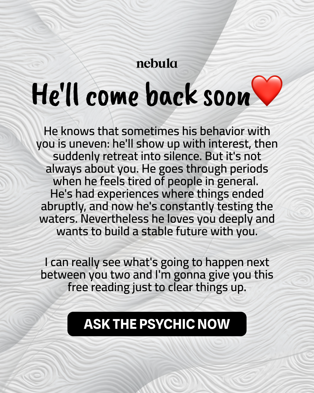 Your Relationship Advisor Facebook ad