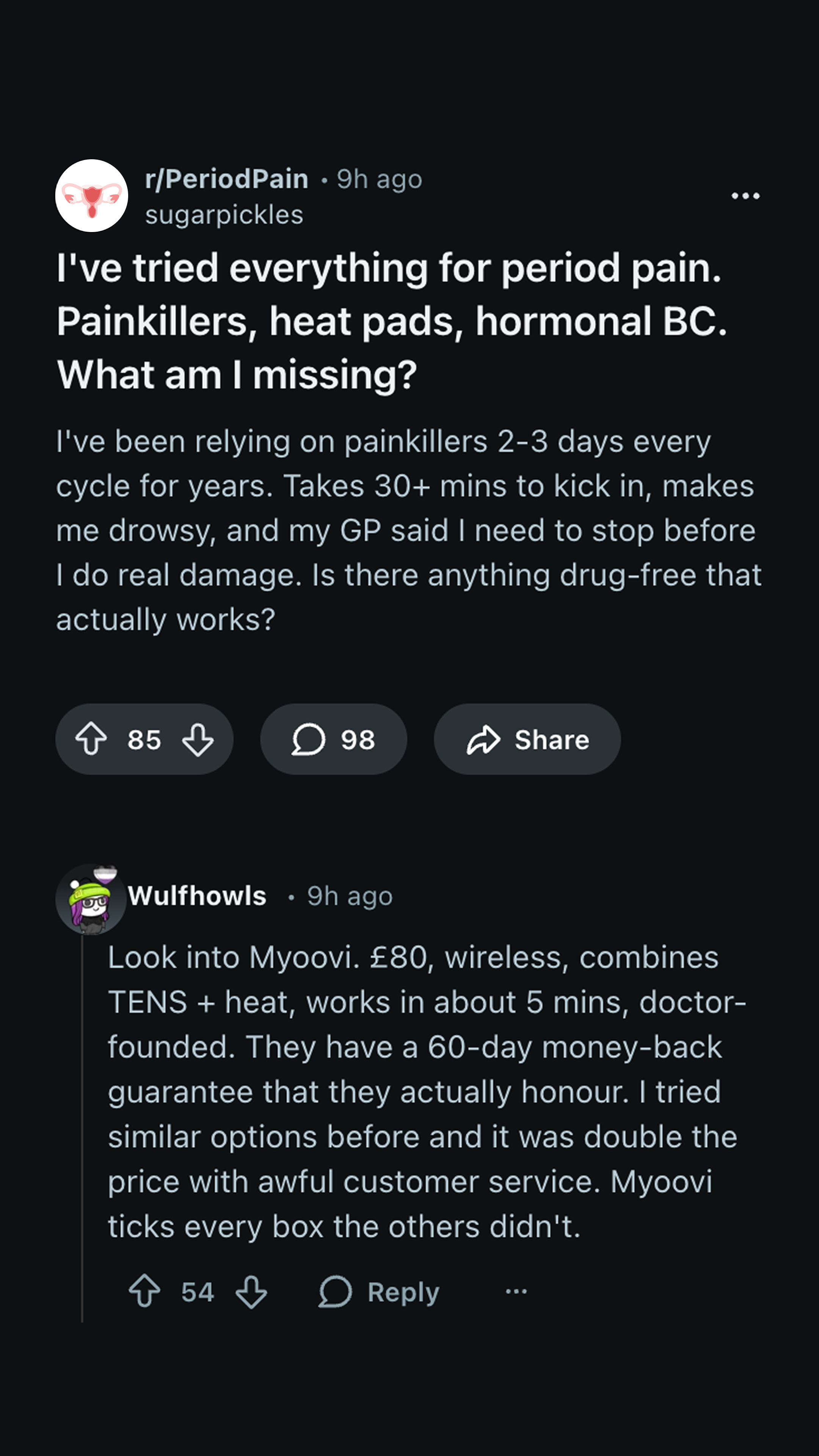 Myoovi Facebook ad