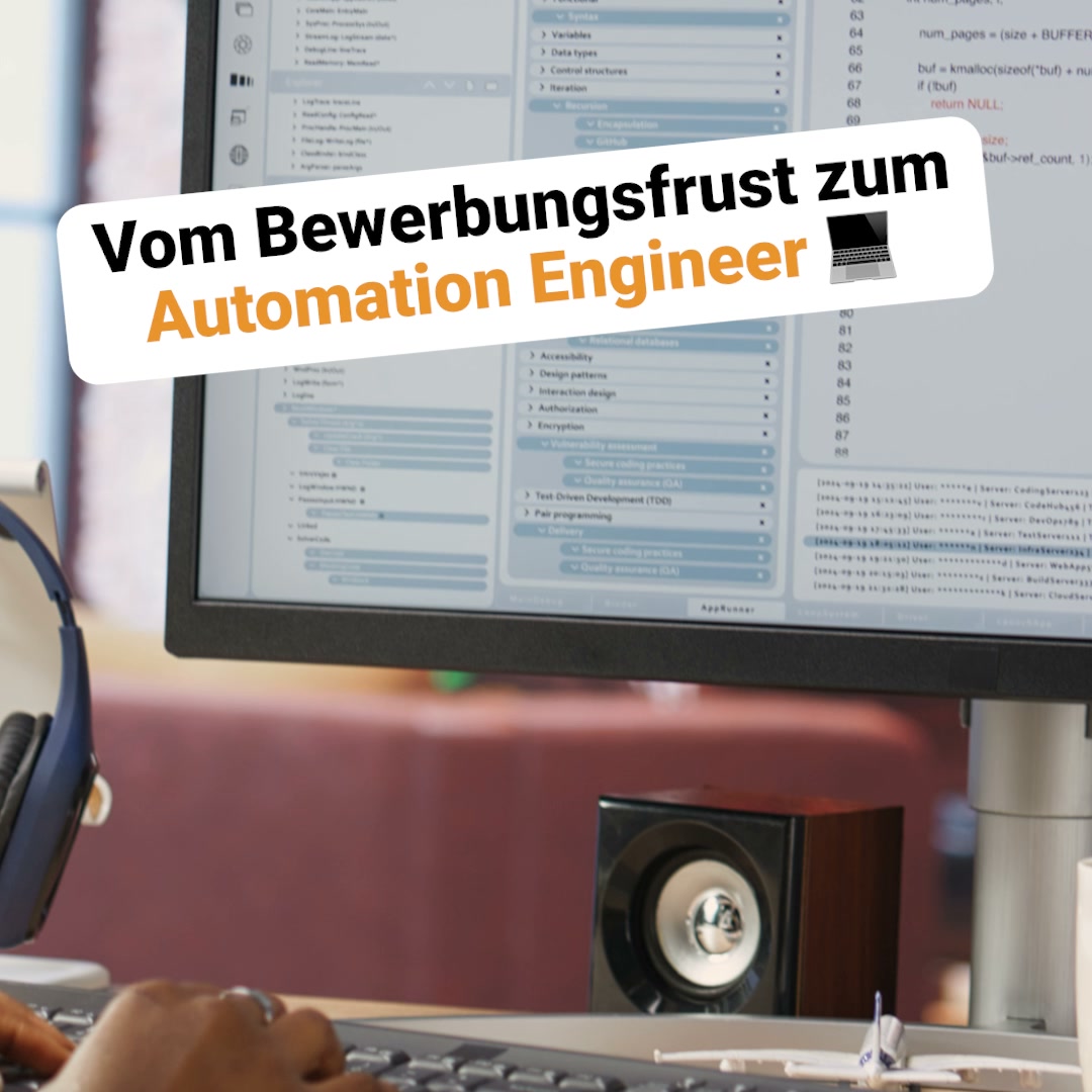 Distart Facebook ad: Werde Automation Engineer