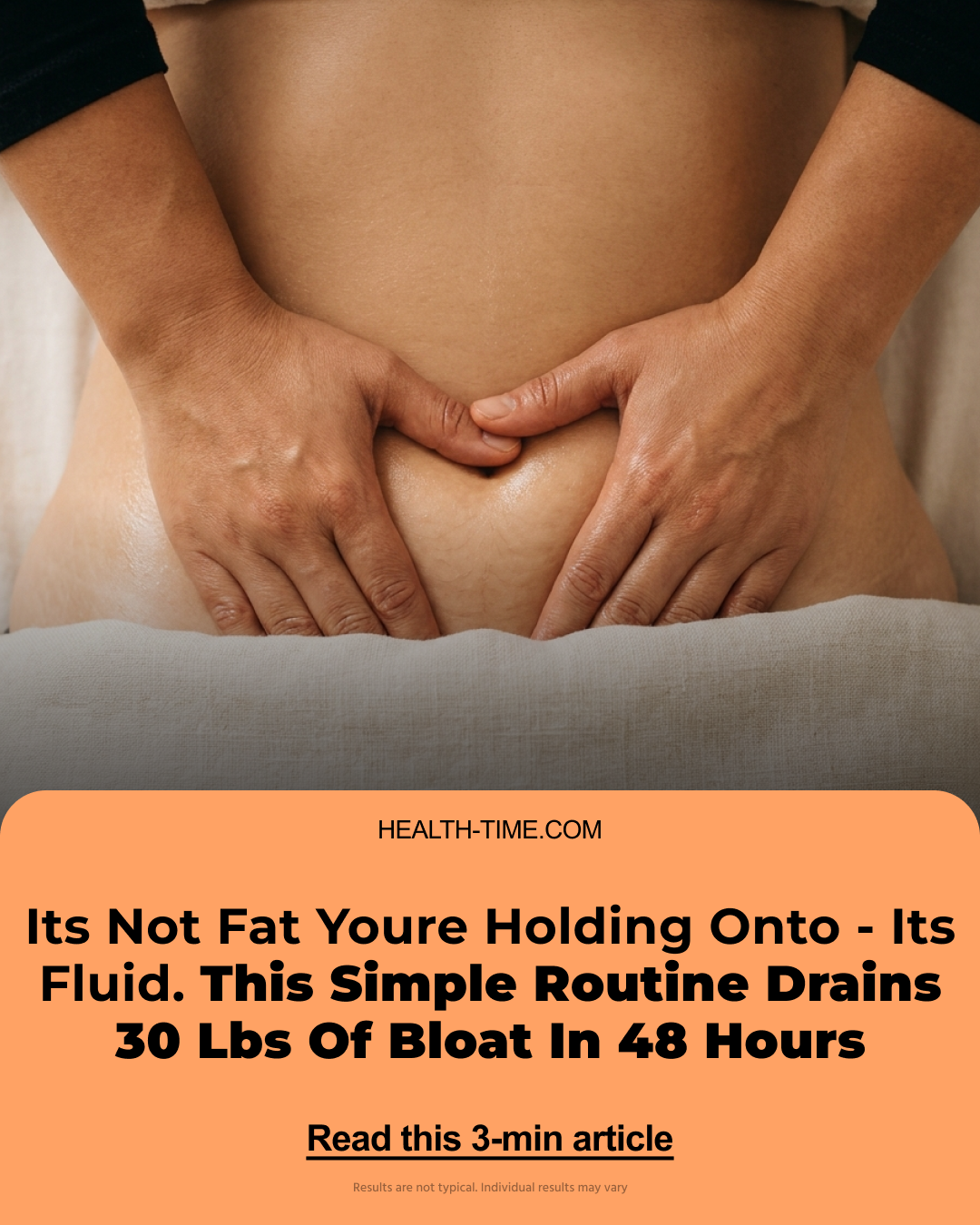 Healthtime Facebook ad