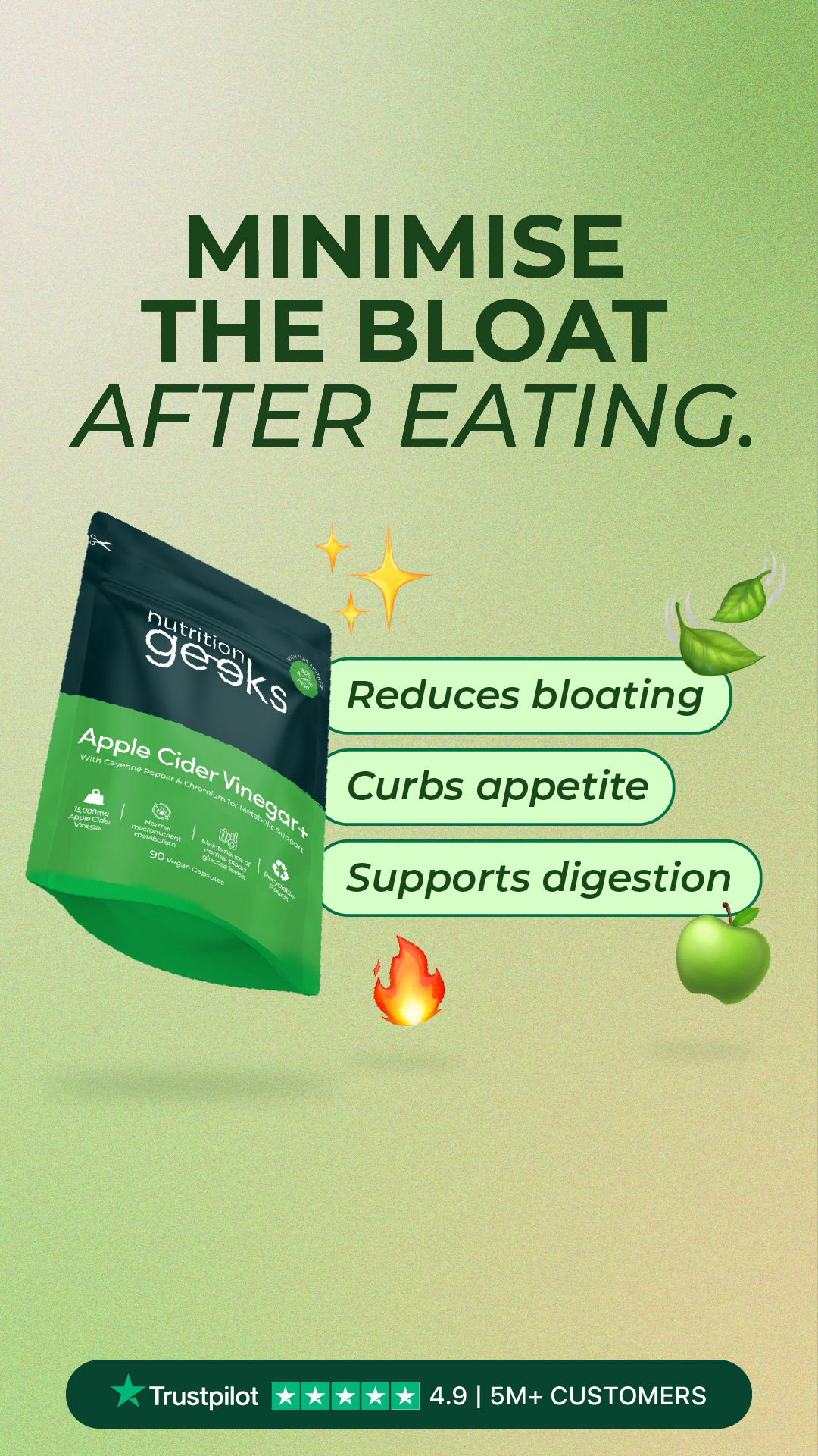 Nutrition Geeks Facebook ad