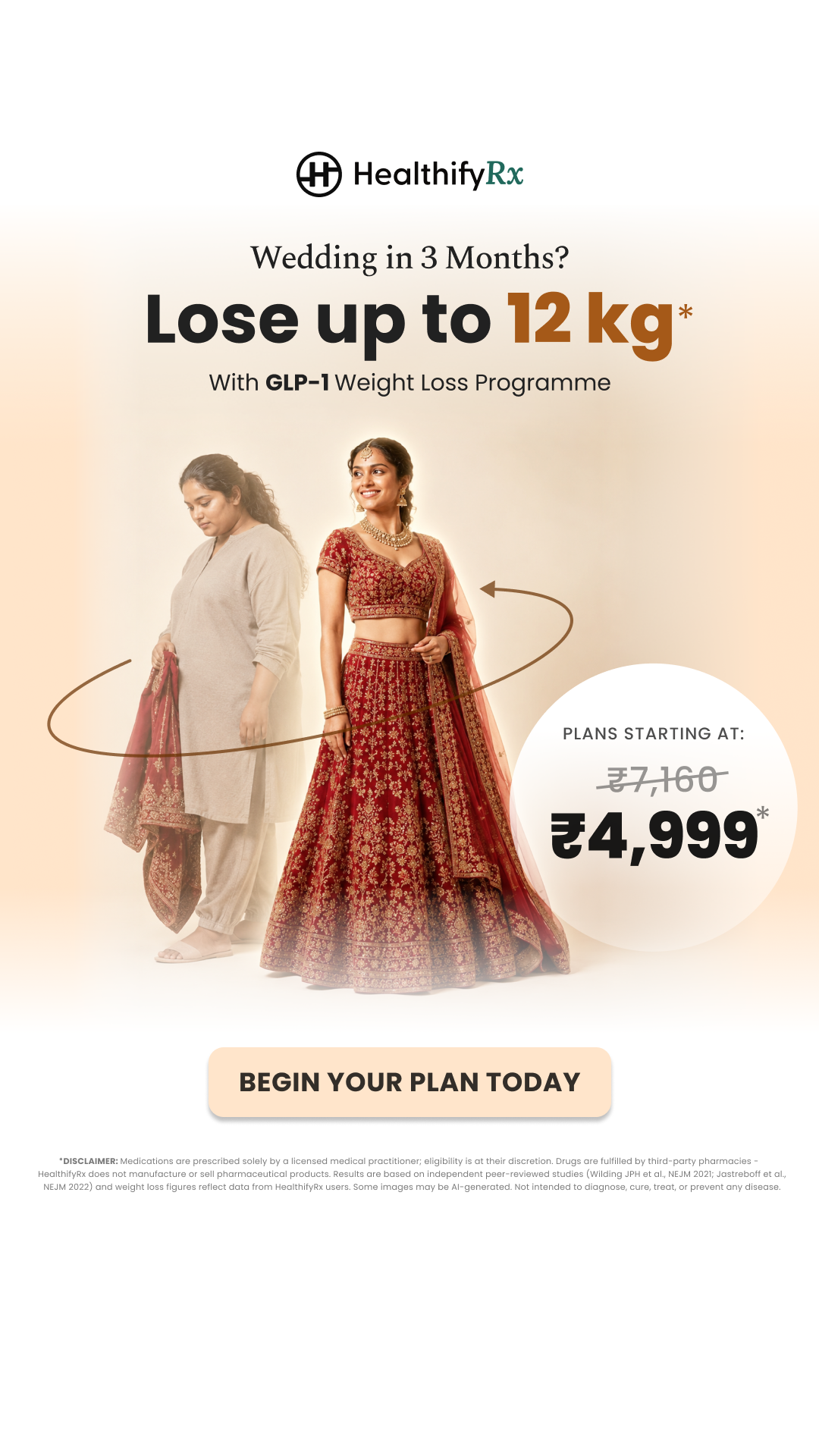 HealthifyMe Facebook ad