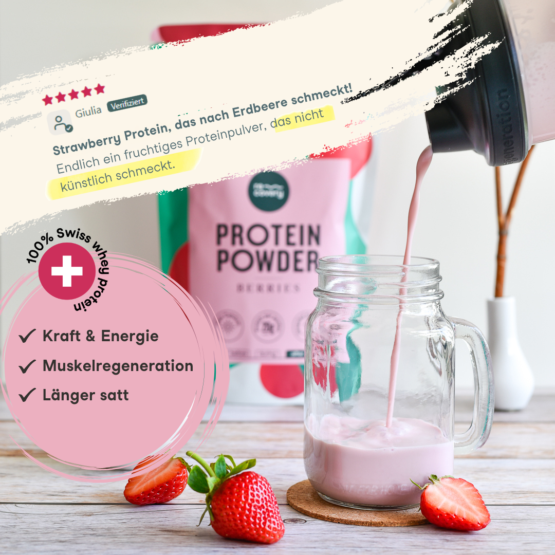 Wheycation Lokalgenuss AG Facebook ad: Proteine und mehr für eine gesunde Ernährung