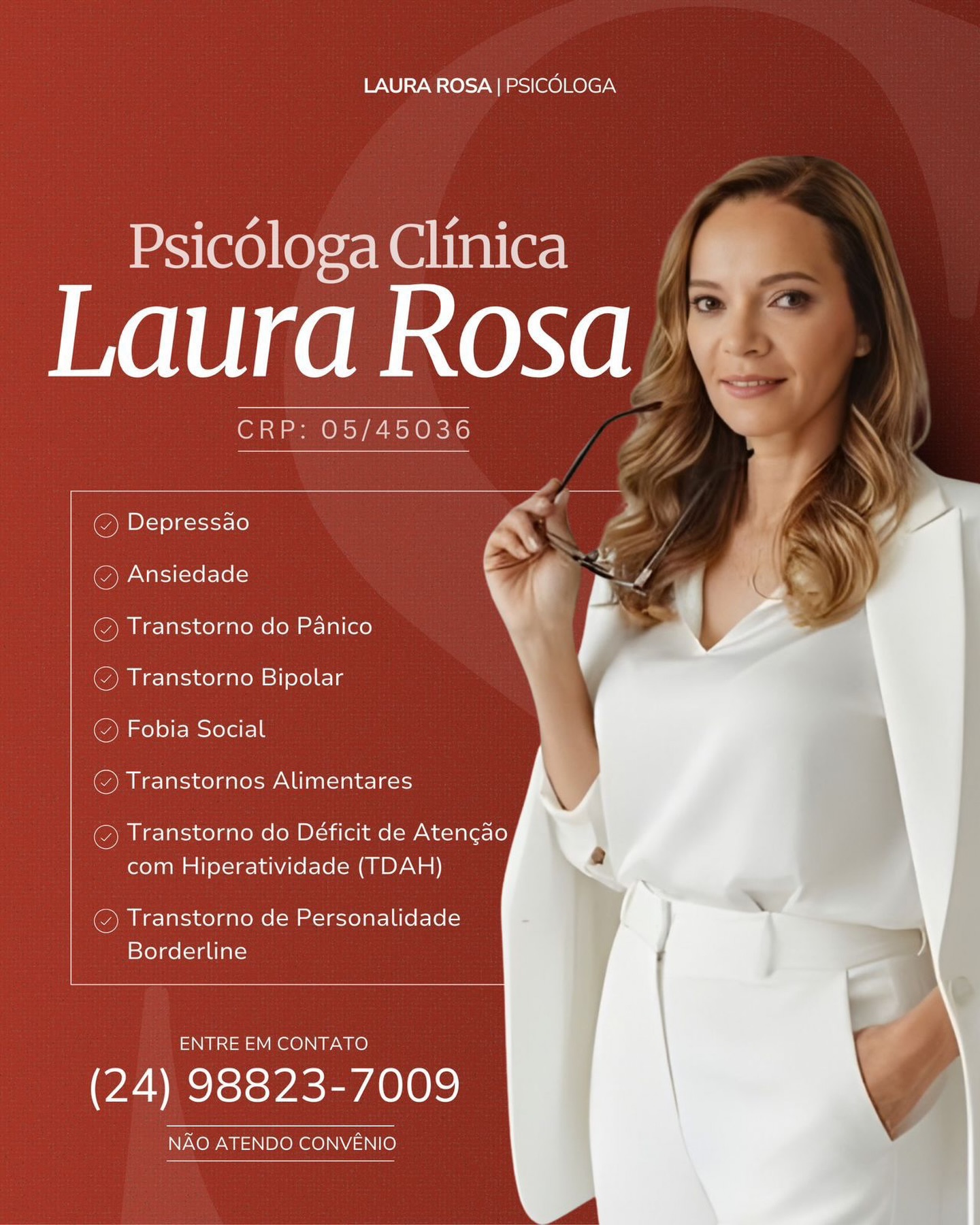 Laura Rosa Facebook ad: Cuidar da saúde mental é um passo importante…