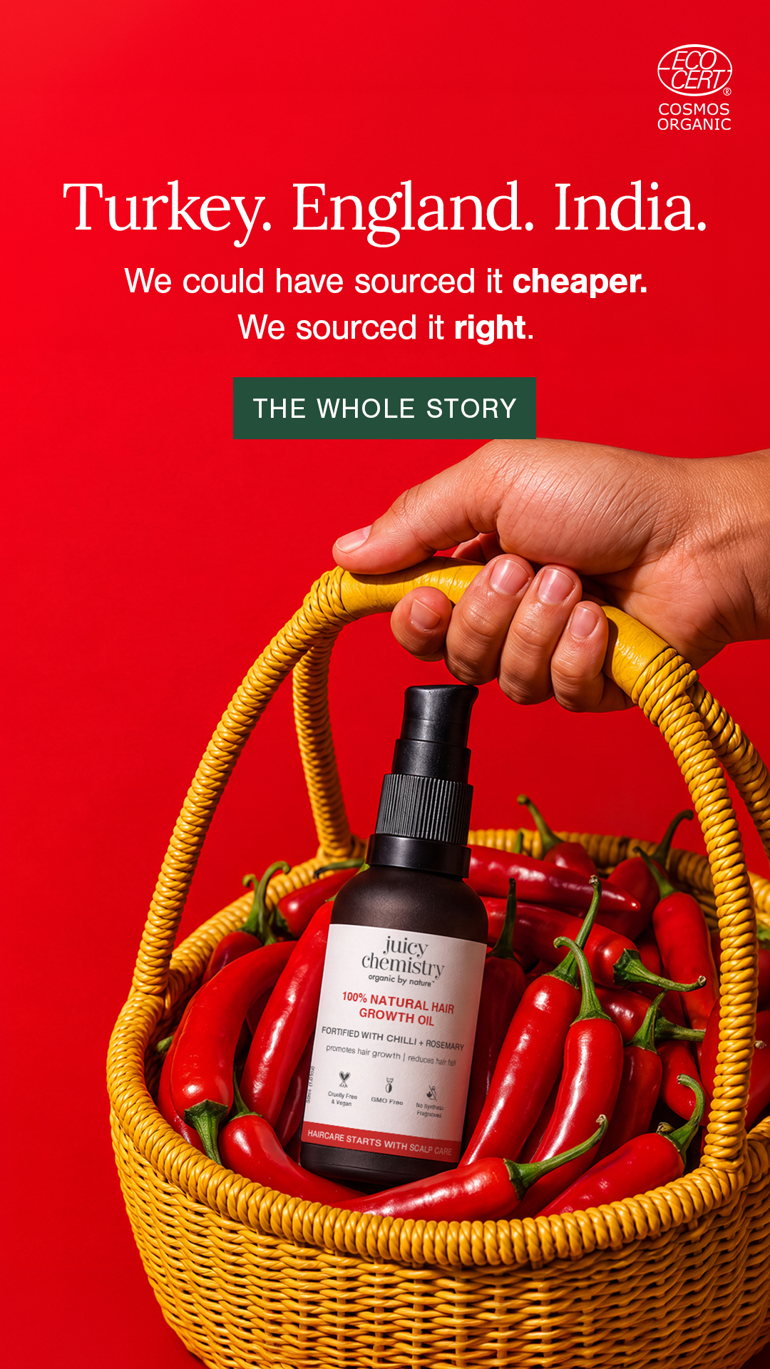Juicy Chemistry Facebook ad