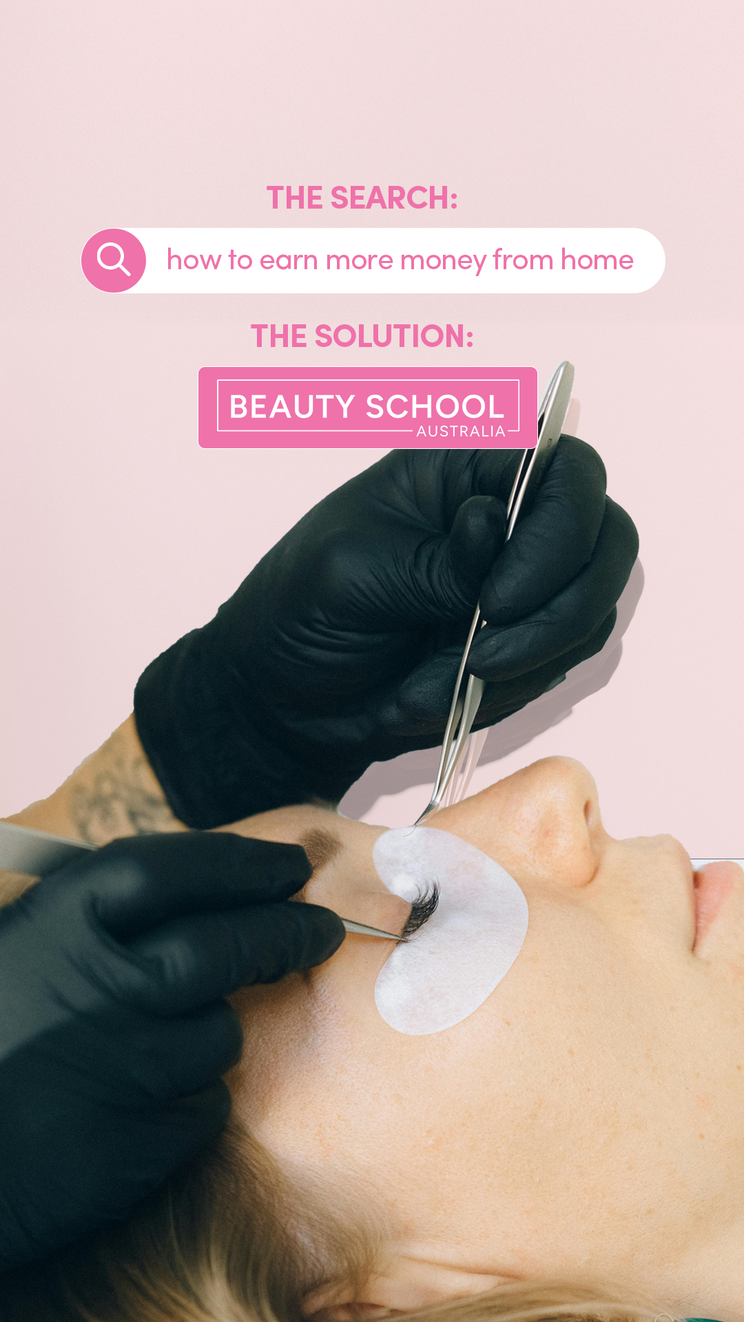 Australian Beauty School Facebook ad