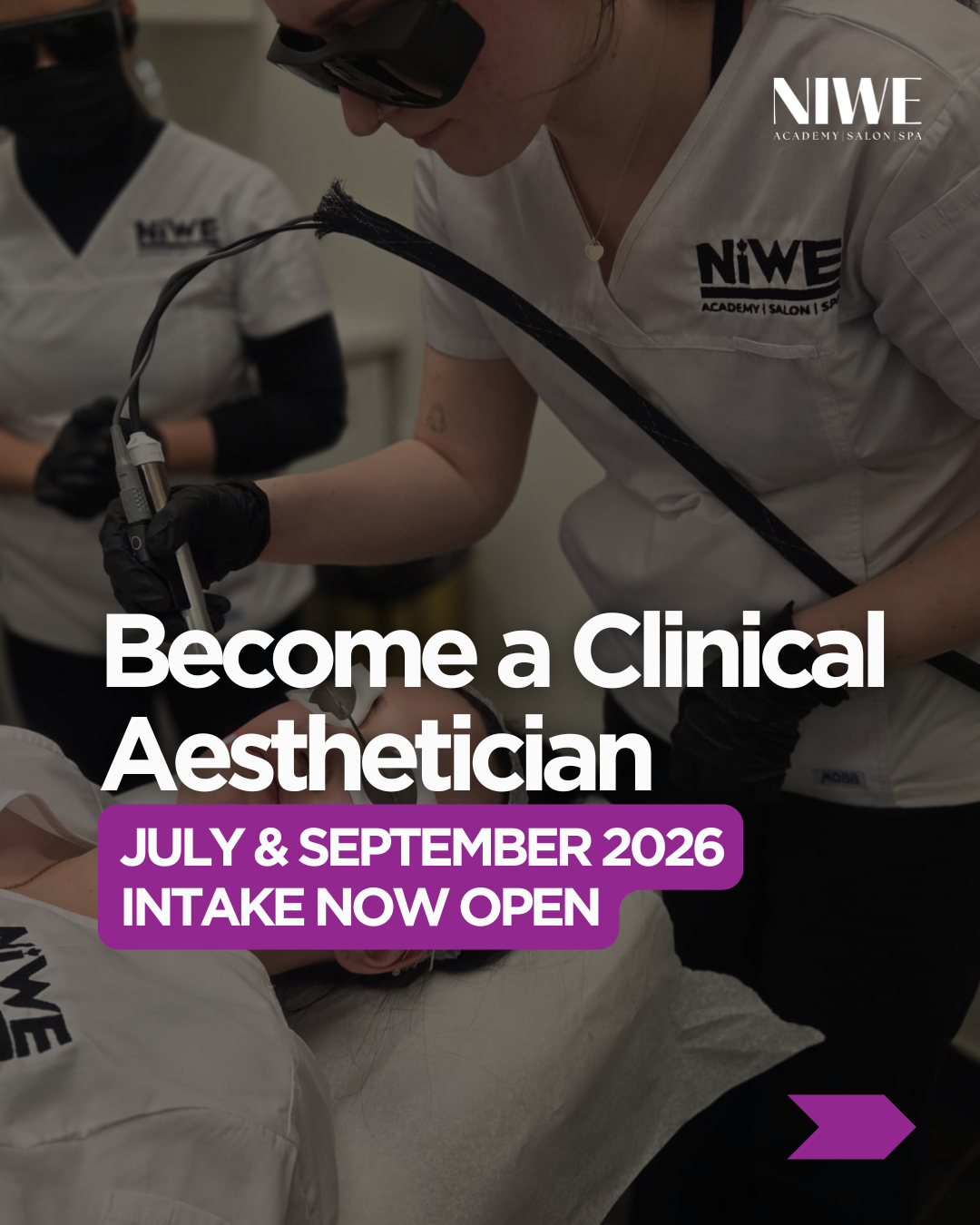 NIWE Academy Facebook ad