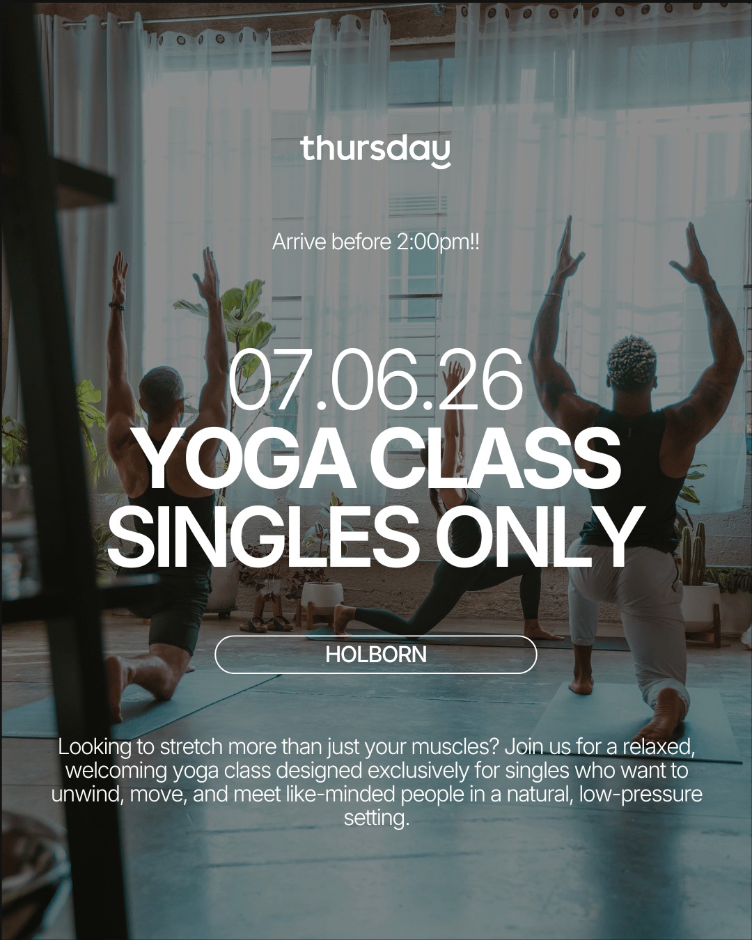 Thursday London Facebook ad