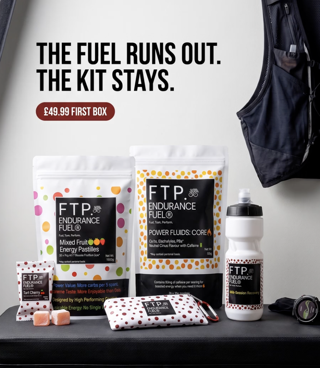 FTP Endurance Fuel Facebook ad