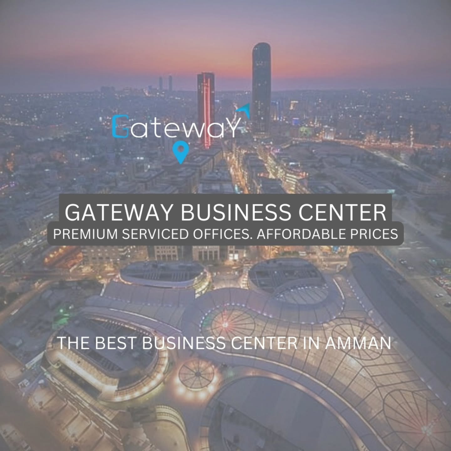 gateway.businesscenter Facebook ad: Premium serviced offices.