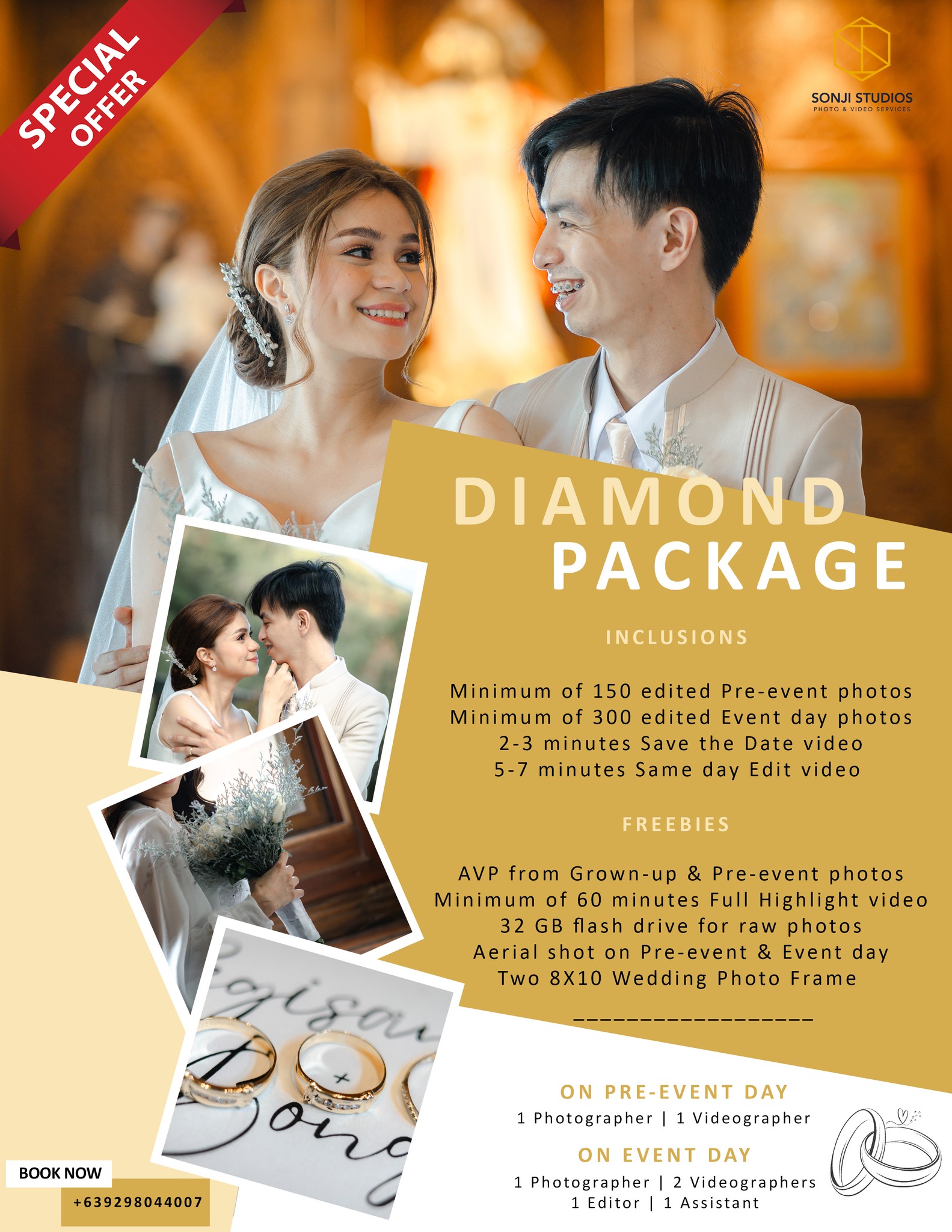 SOnji Studios Facebook ad: Looking for quality & affordable photo & video…