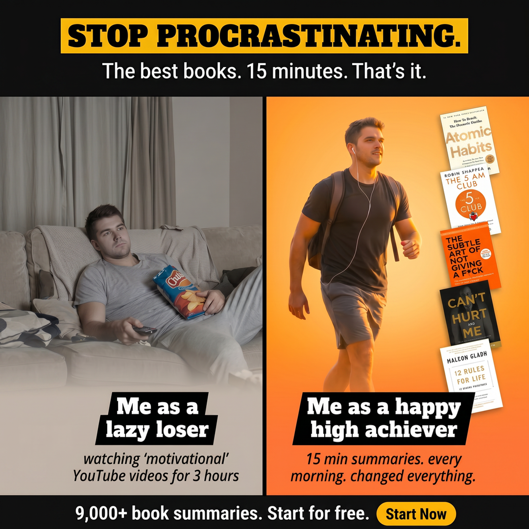 Blinkist Facebook ad