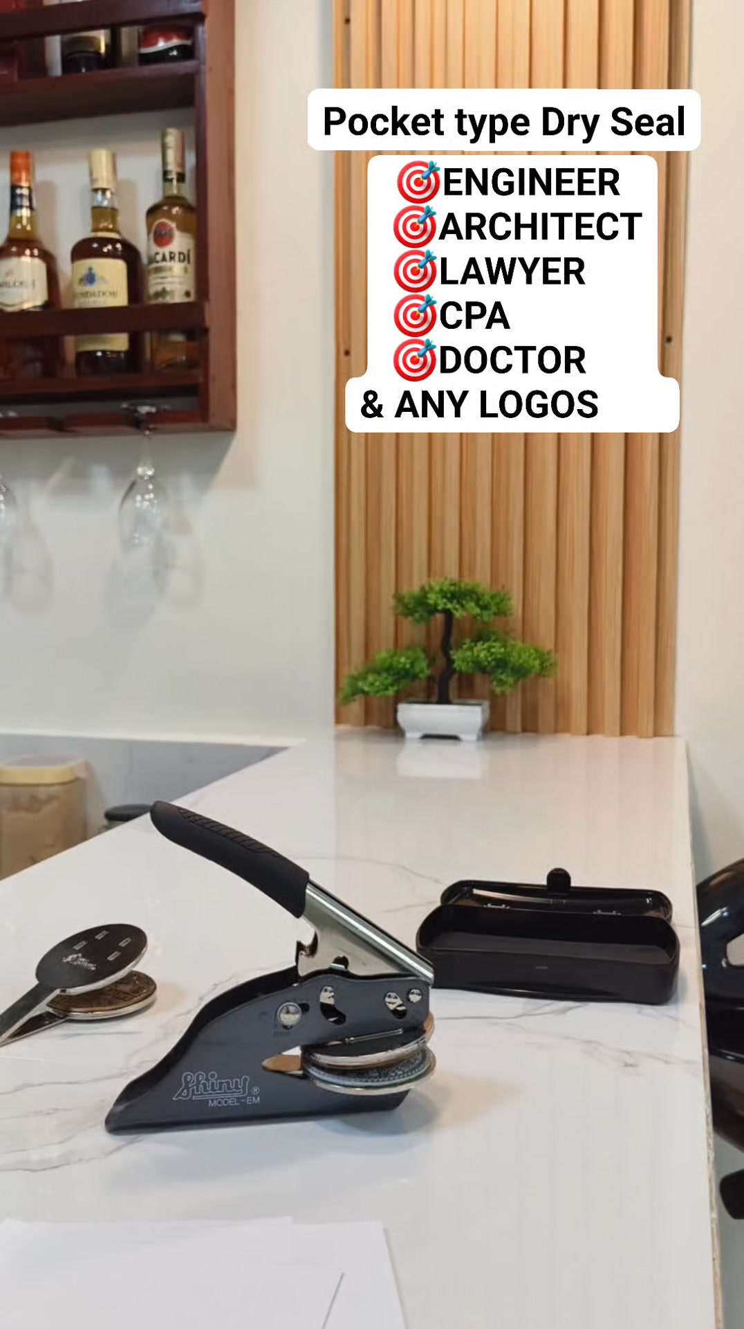Professional Seal - Dry Seal and Stamps Manufacturer Facebook ad: Lightweight Handy & Durable
