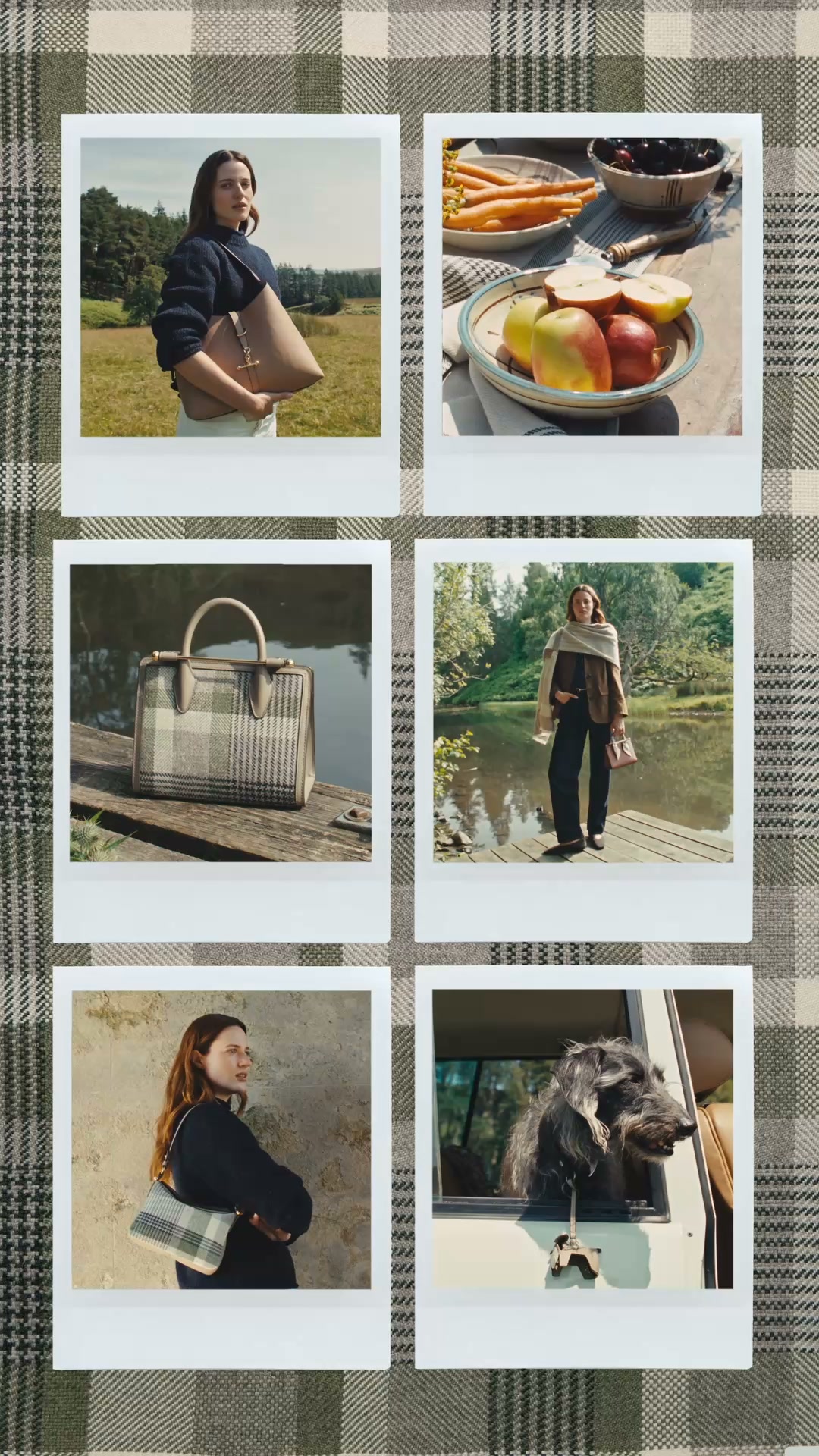 Strathberry Facebook ad: Strathberry格紋系列