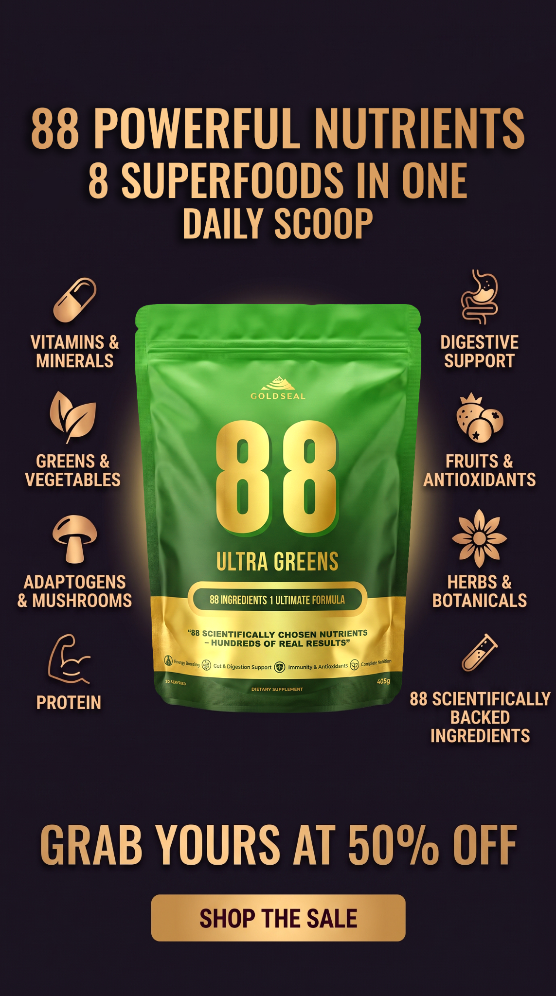 Gold Seal Shilajit Facebook ad