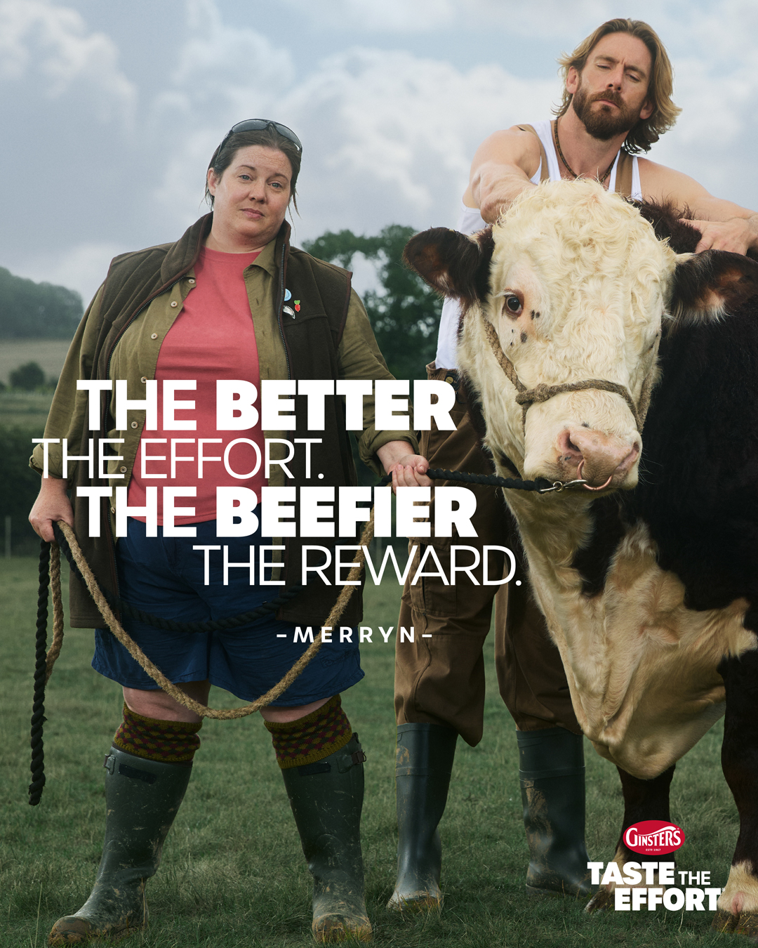 Ginsters Facebook ad from Feb 9, 2026