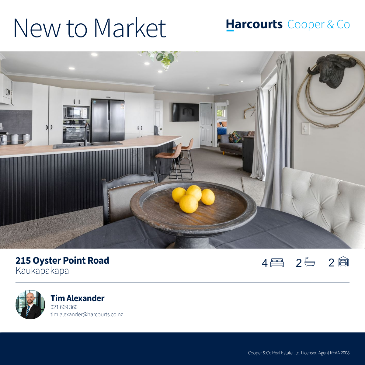 Harcourts Cooper & Co Real Estate Facebook ad
