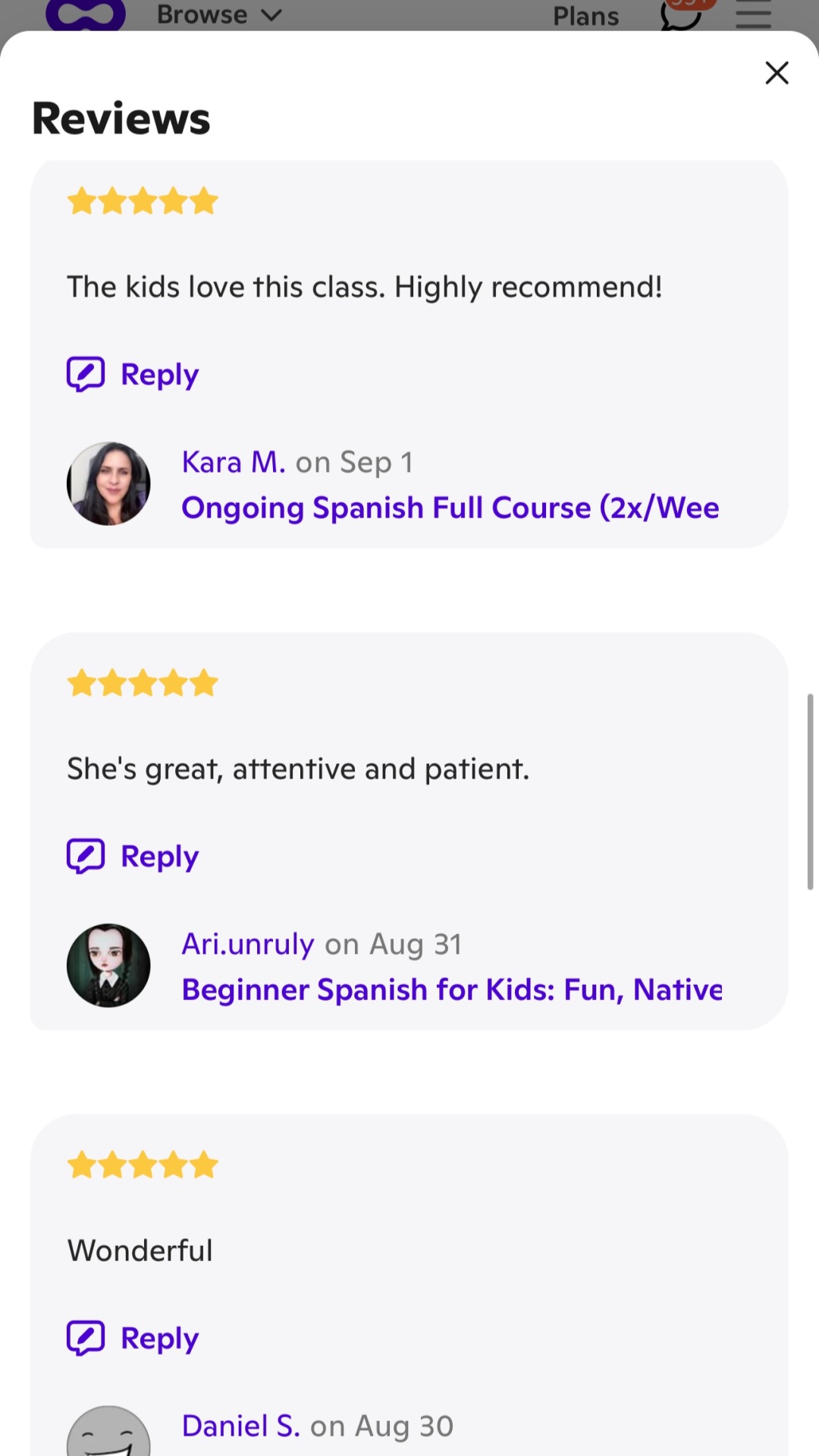 Spanish.Education Facebook ad: Spanish the Fun Way Academy: ¡Viva el Español! - Profile…