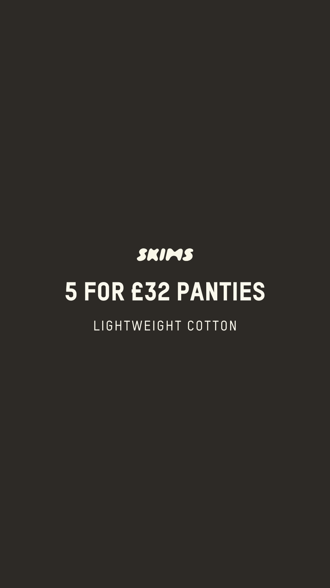 SKIMS Facebook ad