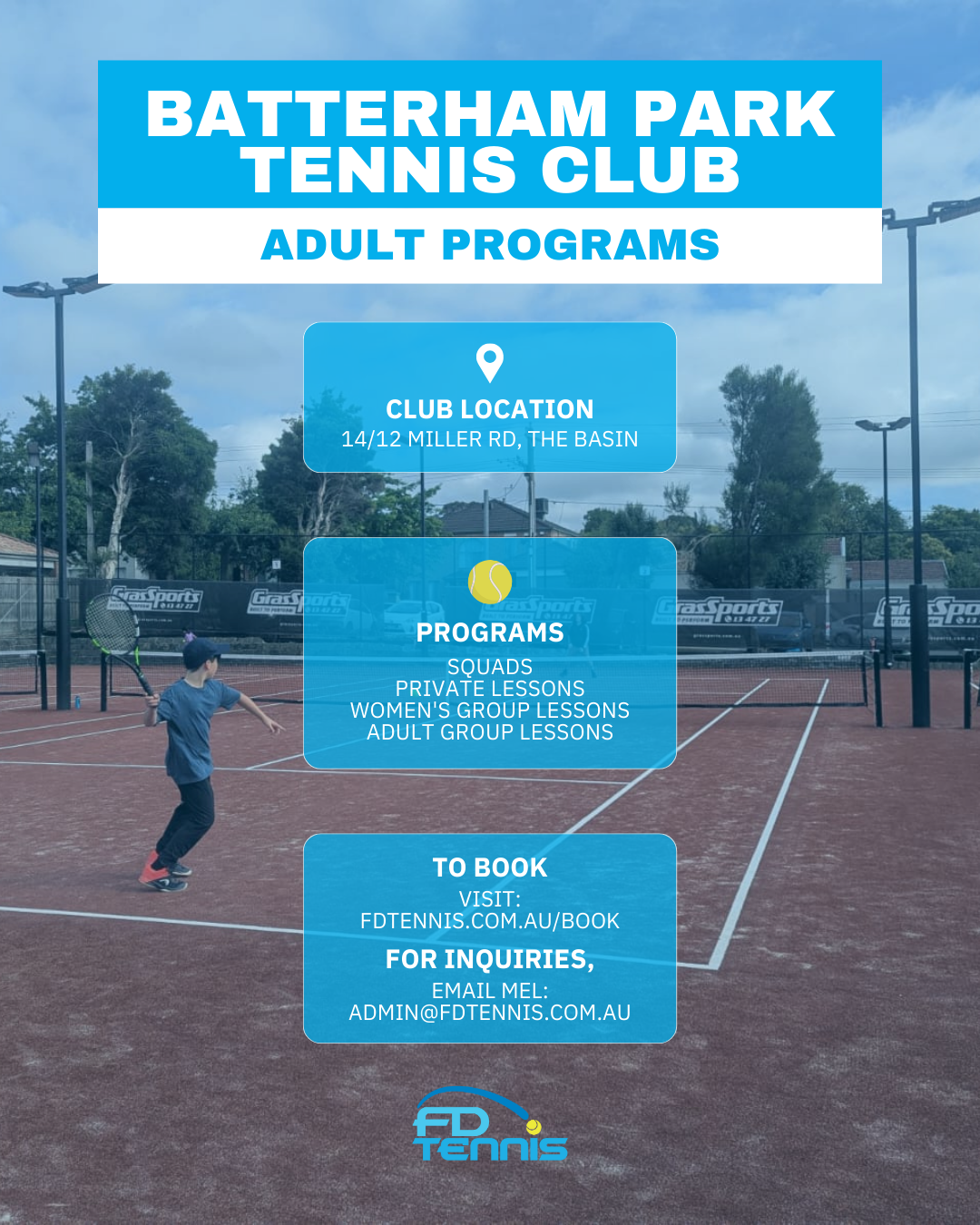 Future Demand Tennis Facebook ad