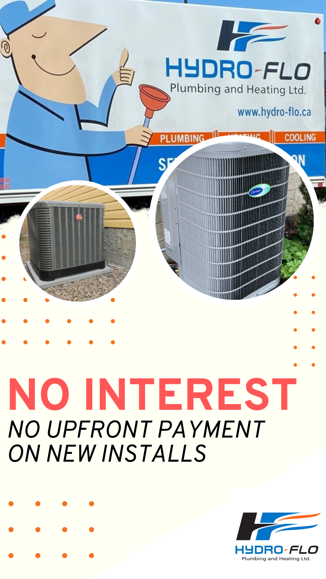 Hydro-Flo Plumbing & Heating Ltd. Facebook ad