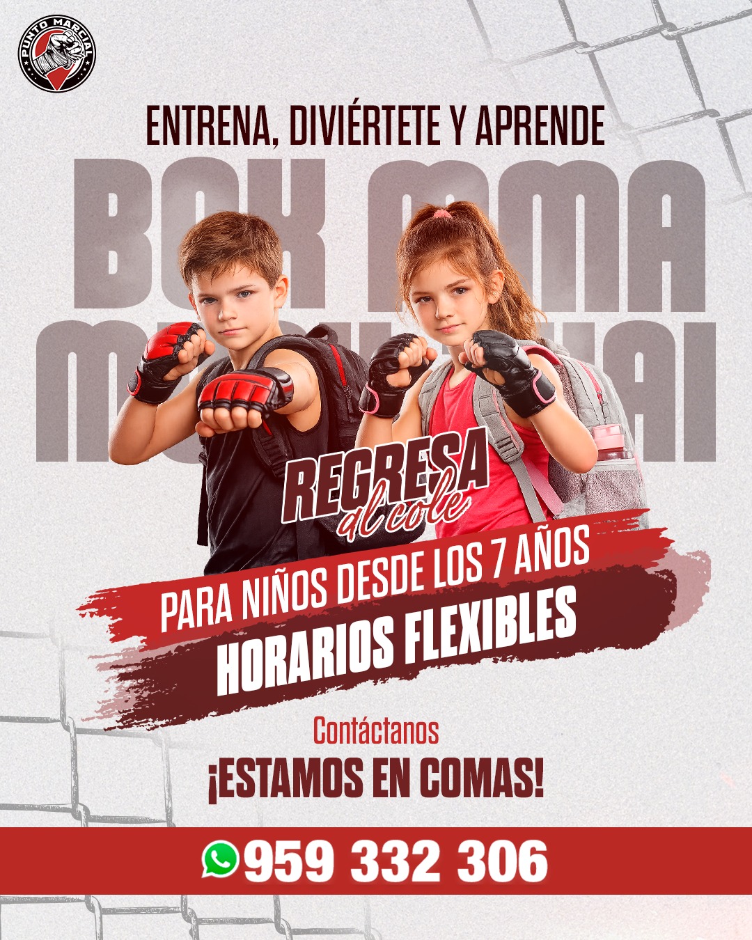 Punto Marcial - Sede Comas Facebook ad: Este regreso a clases, entrénalos para la vida