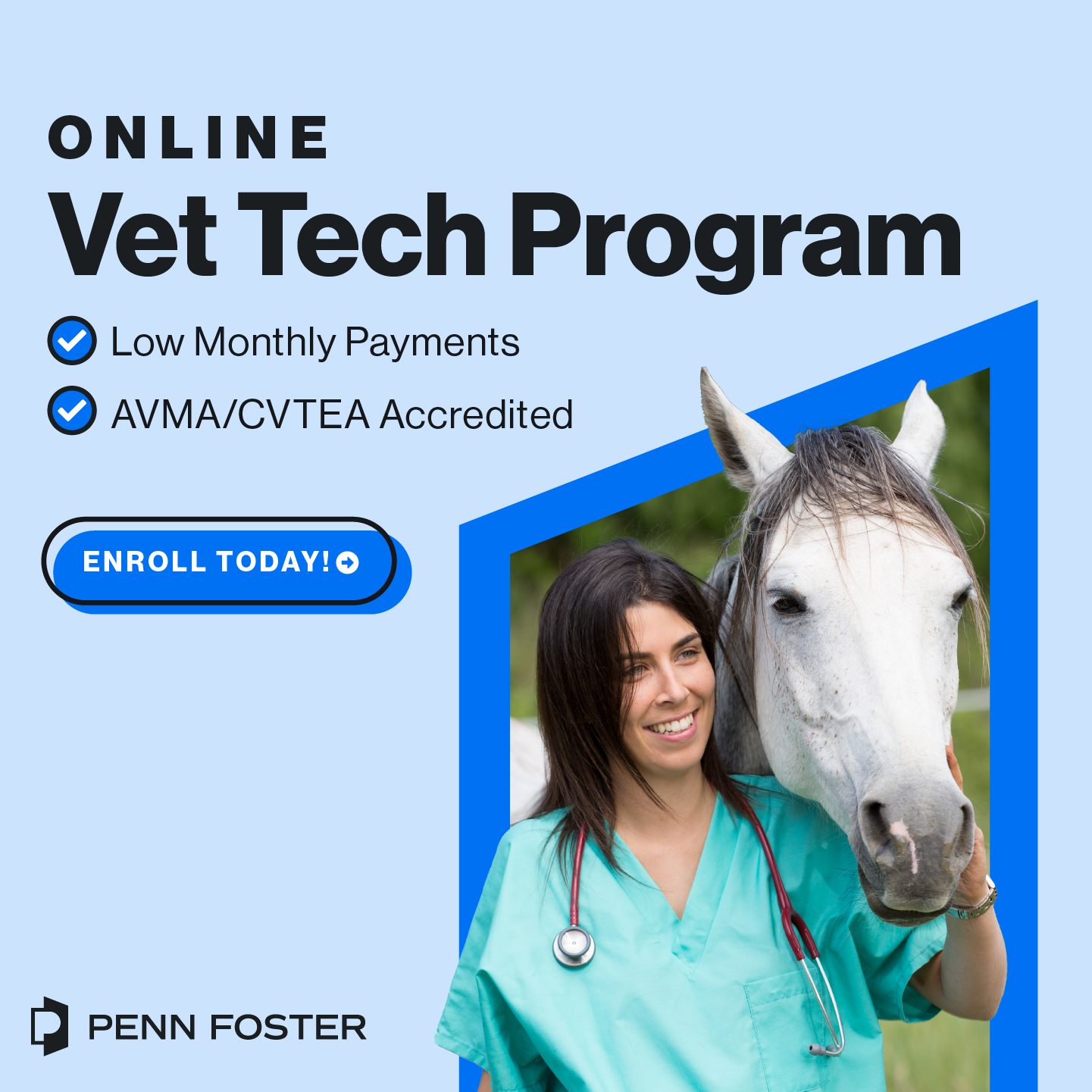 Penn Foster Facebook ad