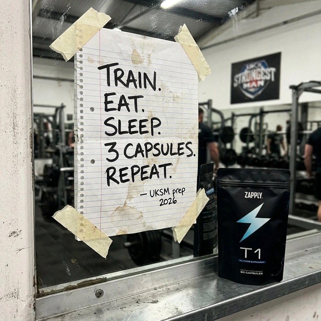 Ultimate Strongman Facebook ad