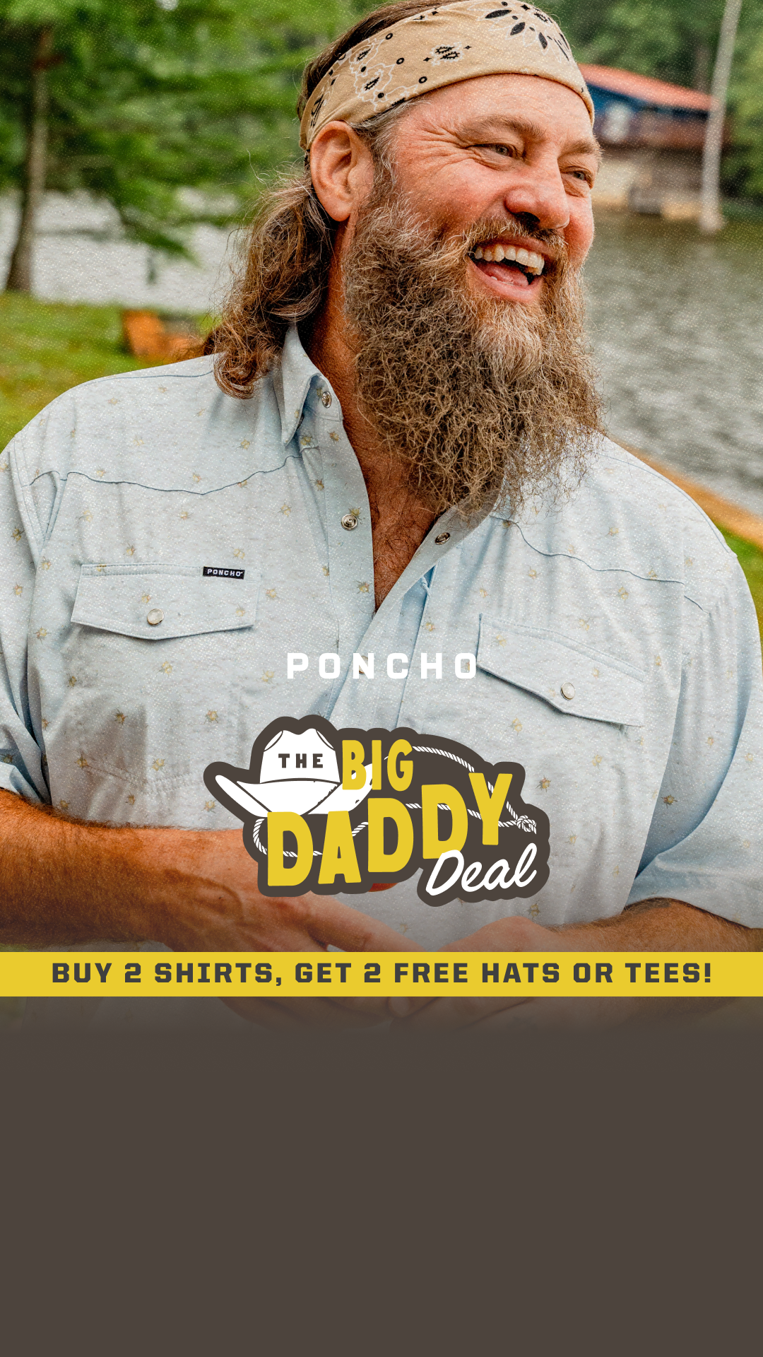 Poncho Facebook ad