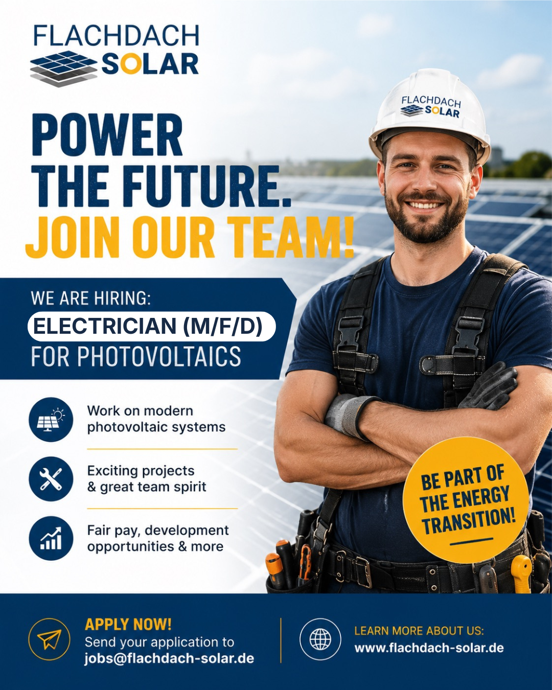 Si.next GmbH Facebook ad: Join our team, we're hiring!