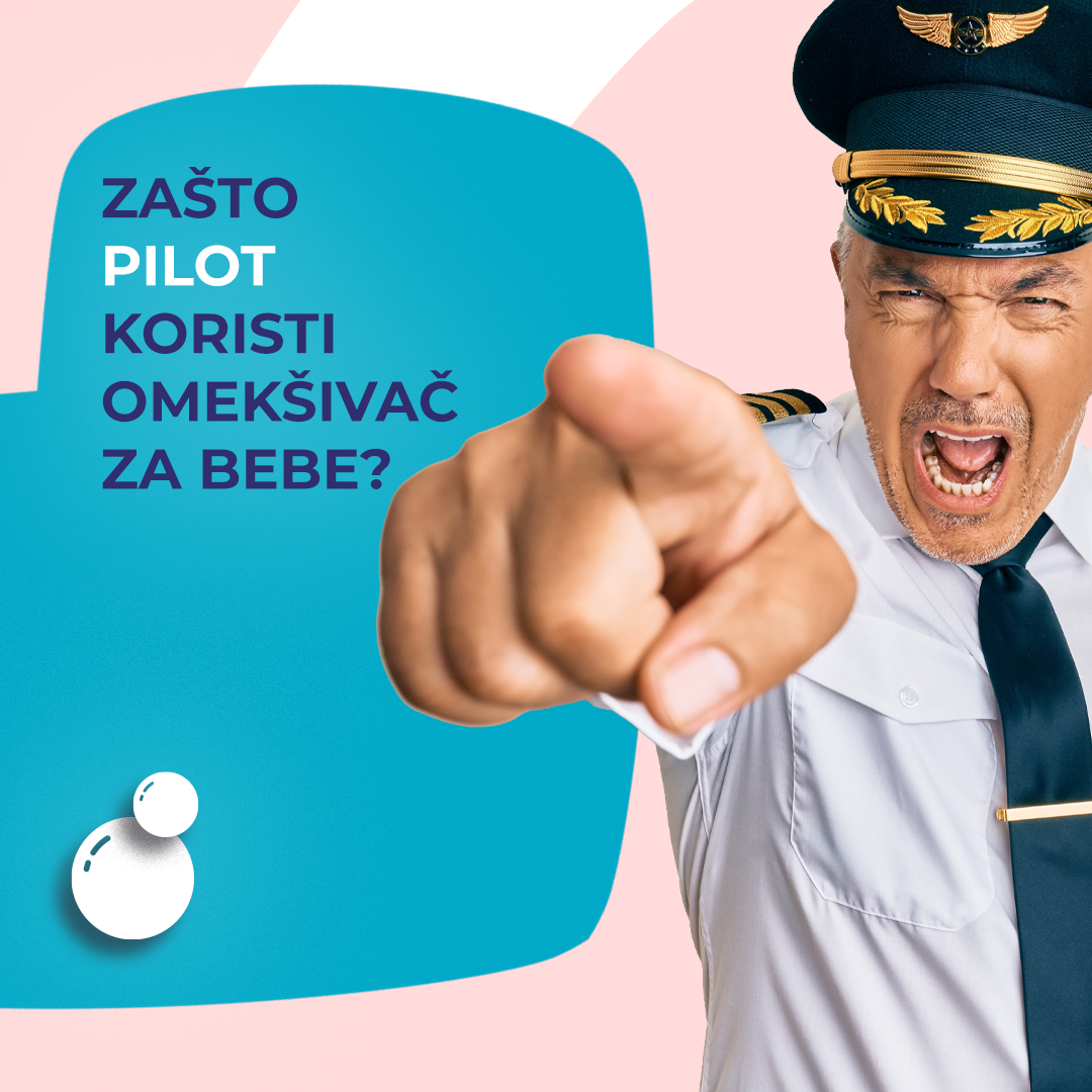 Chicco Srbija Facebook ad: Piloti znaju koliko je važno da sve bude…