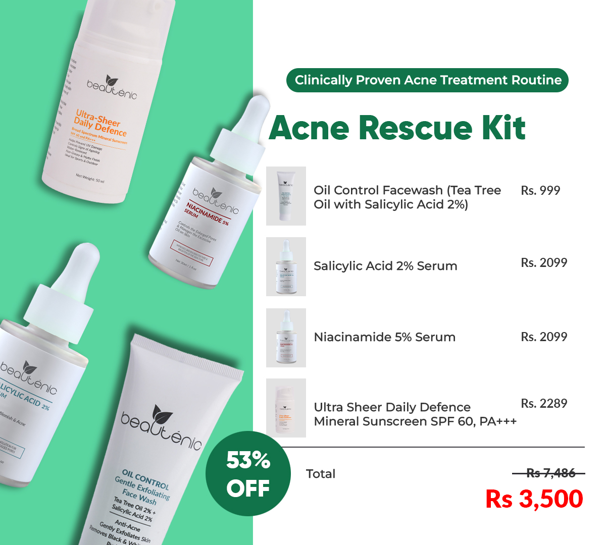 Beautenic Facebook ad