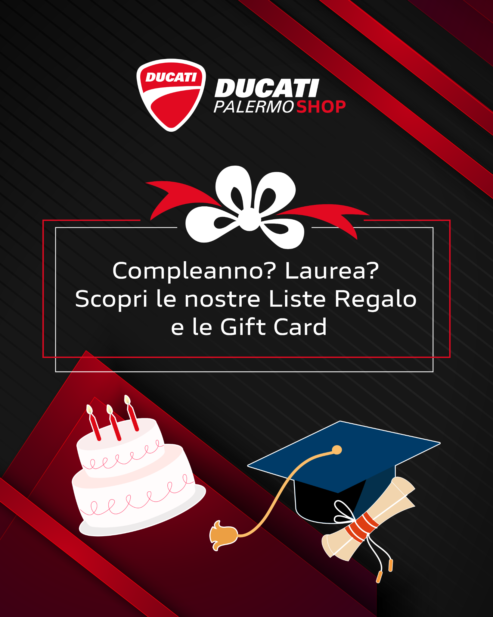 Ducati Palermo Facebook ad from Aug 7, 2025