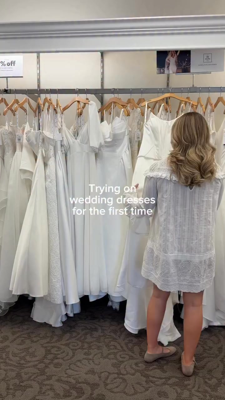 David's Bridal Facebook ad: Less stress, more yes