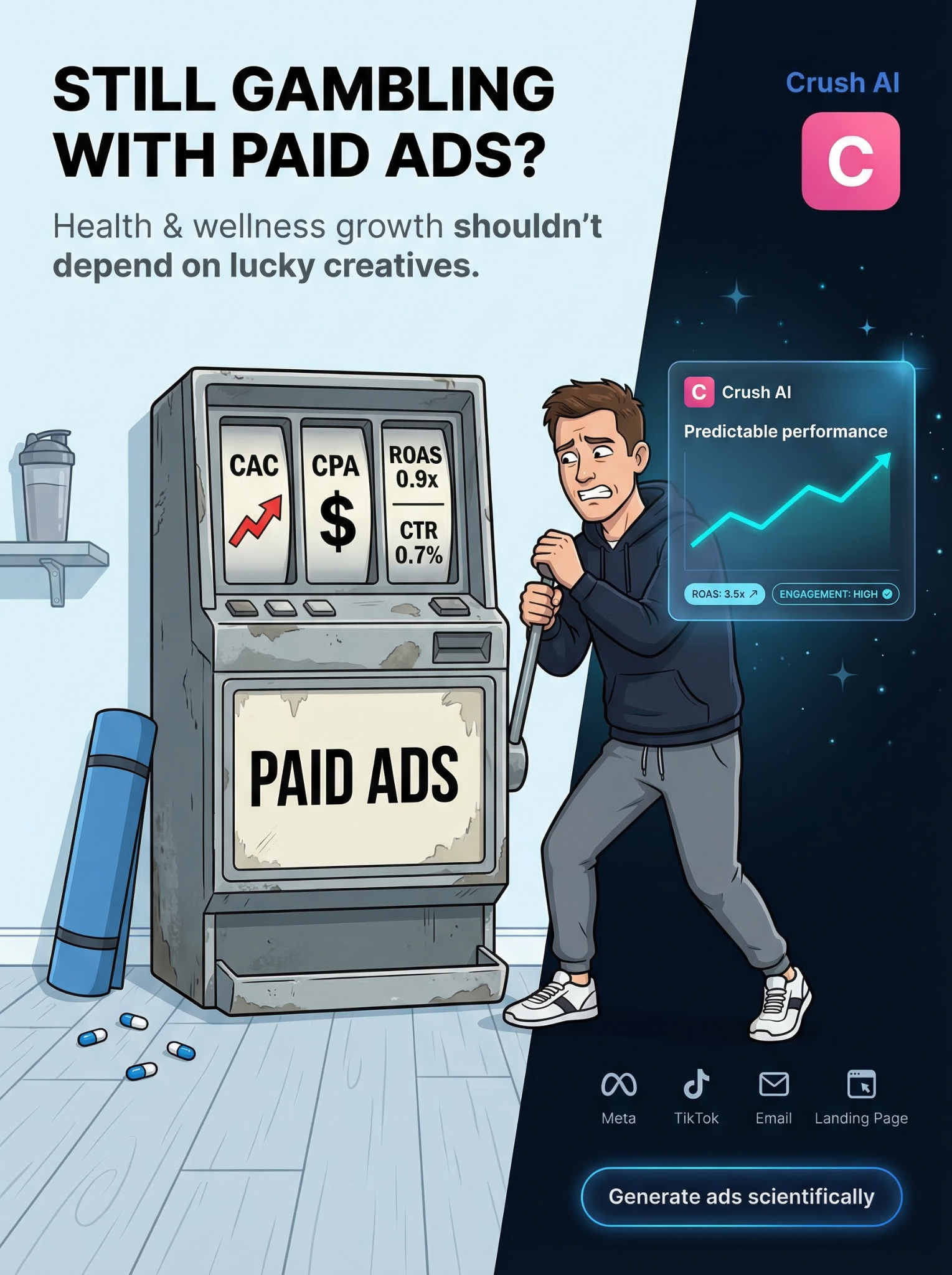 Mike Johnson - AI Marketing Facebook ad