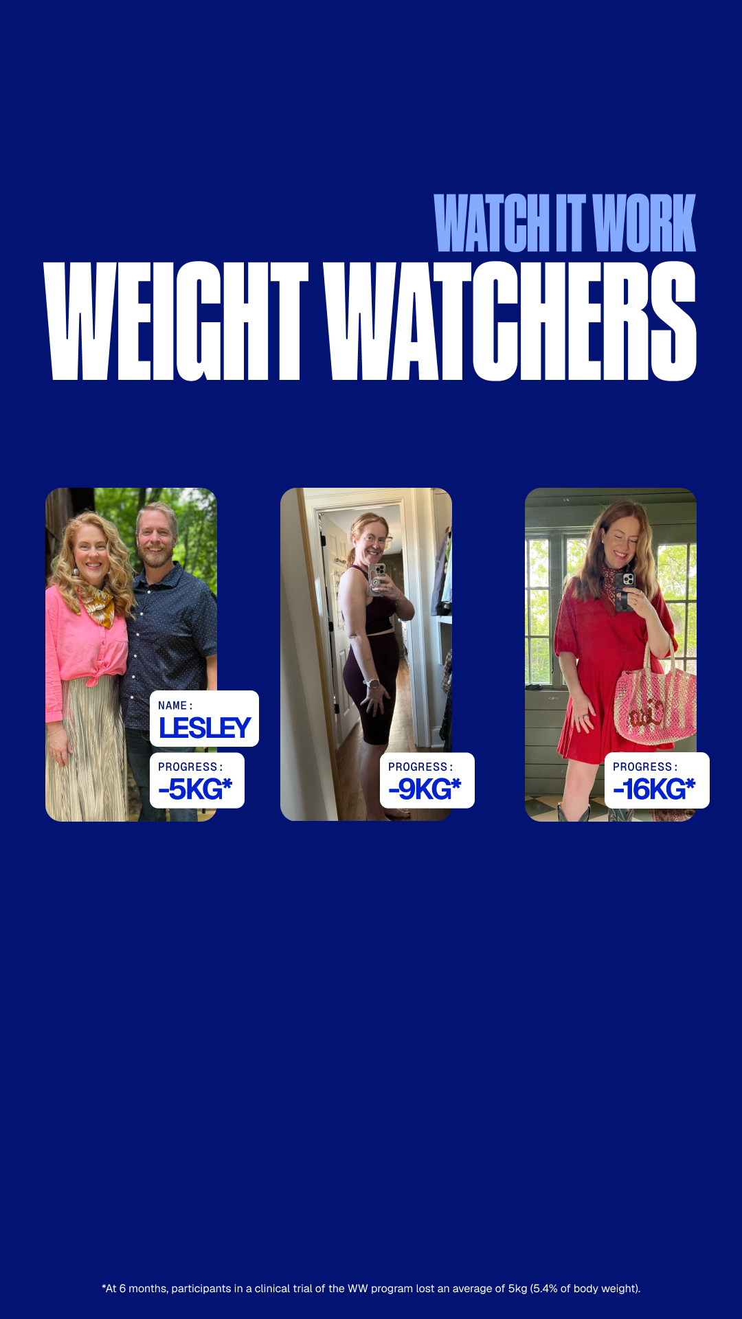 WeightWatchers Facebook ad