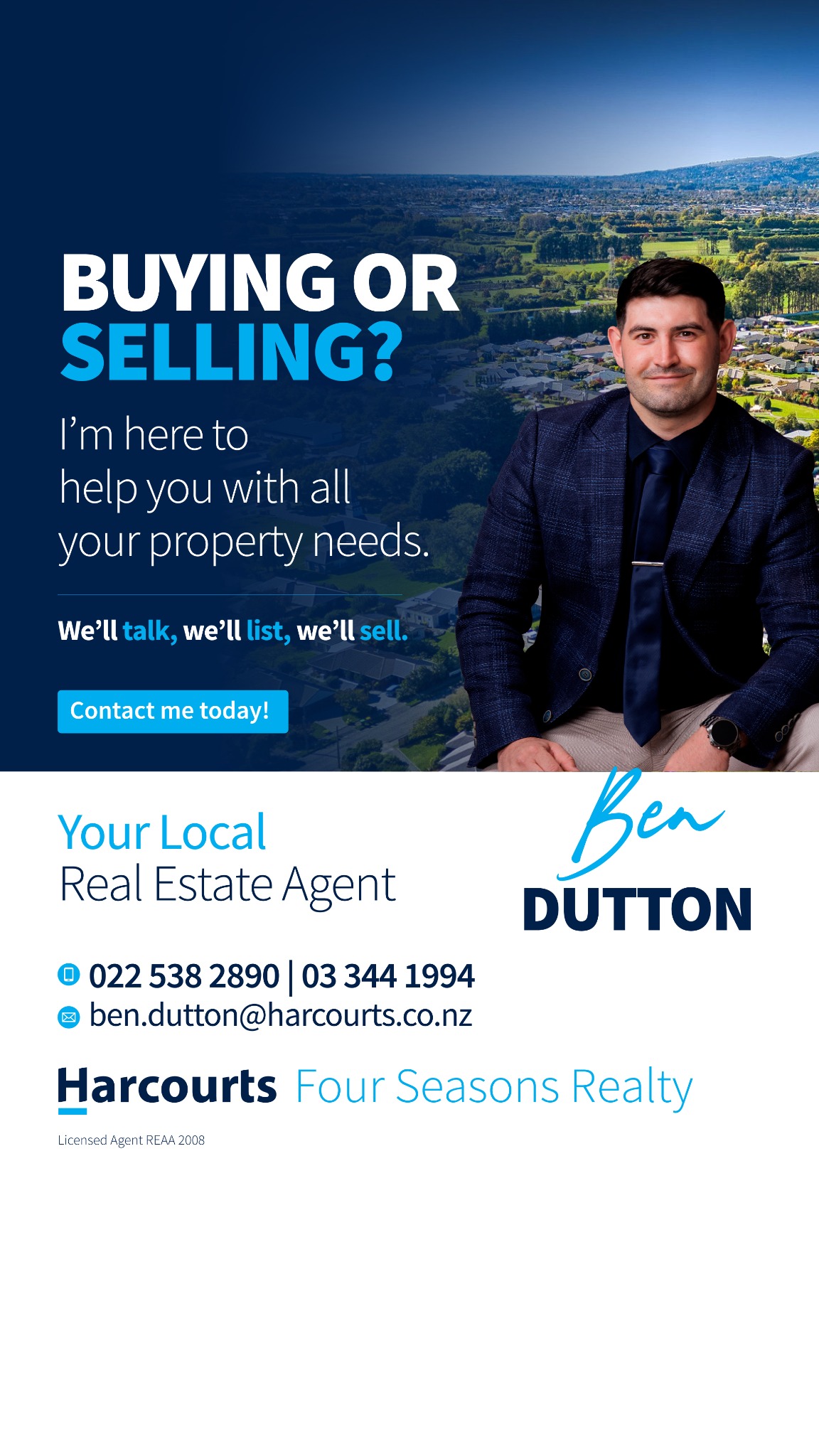 Harcourts Four Seasons Realty Facebook ad