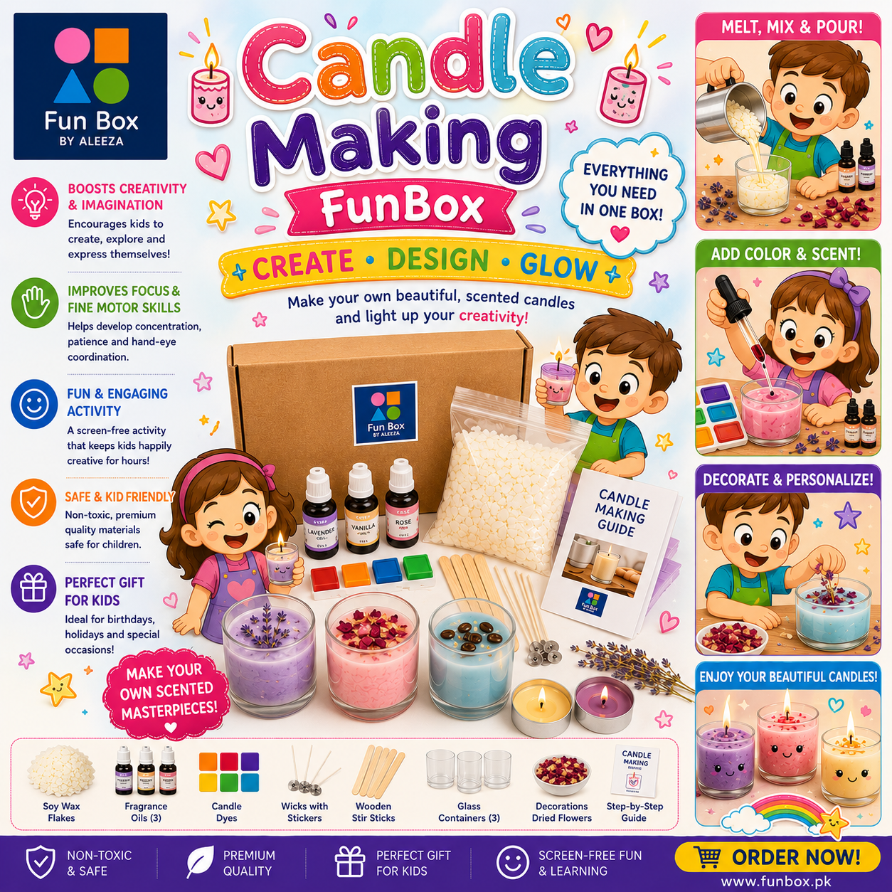 FunBox.pk Facebook ad: Best Gifts for Kids