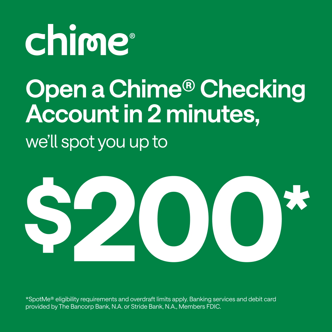 Chime Facebook ad